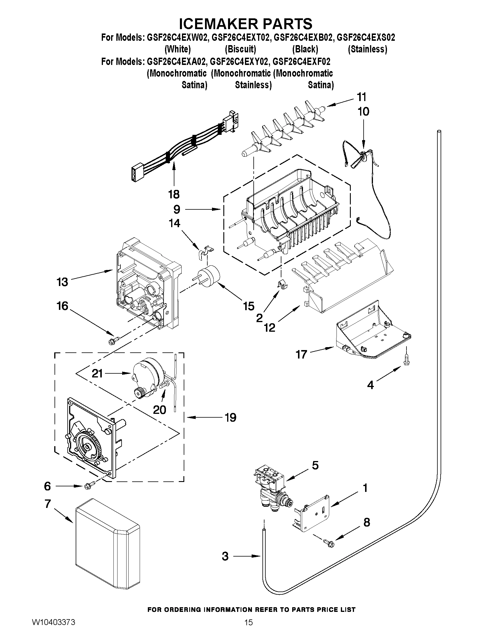 09 - ICEMAKER PARTS