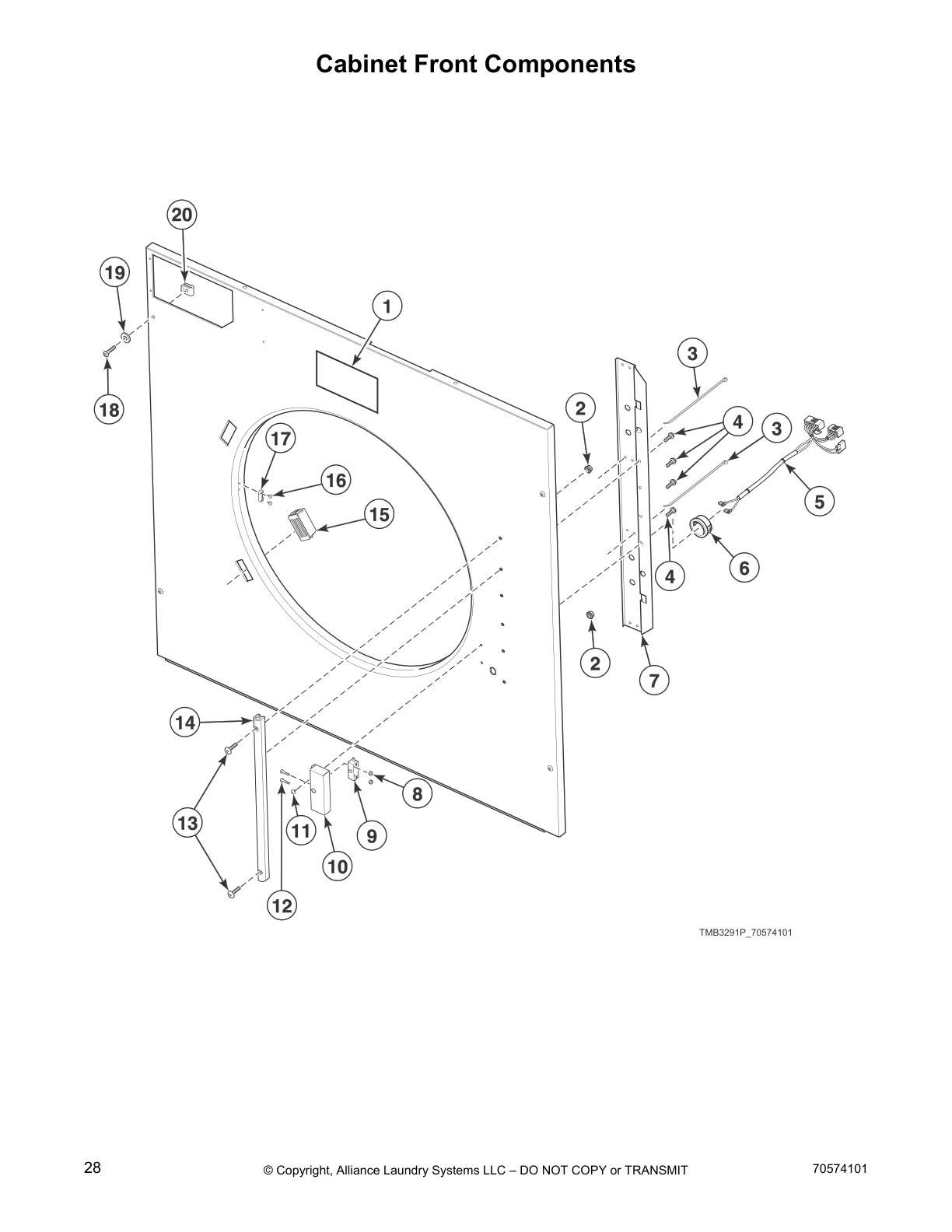 Cabinet Front Components