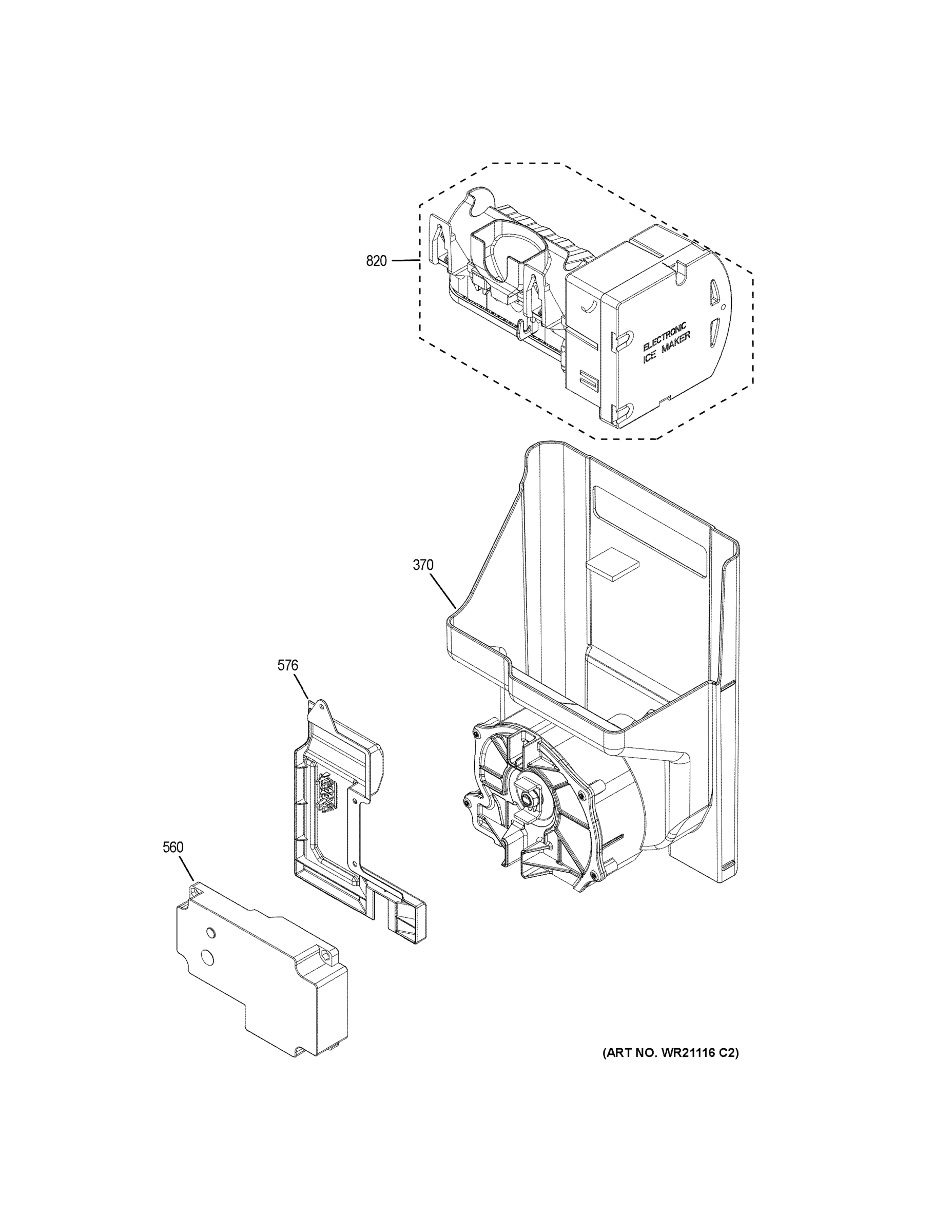 ICE MAKER & DISPENSER