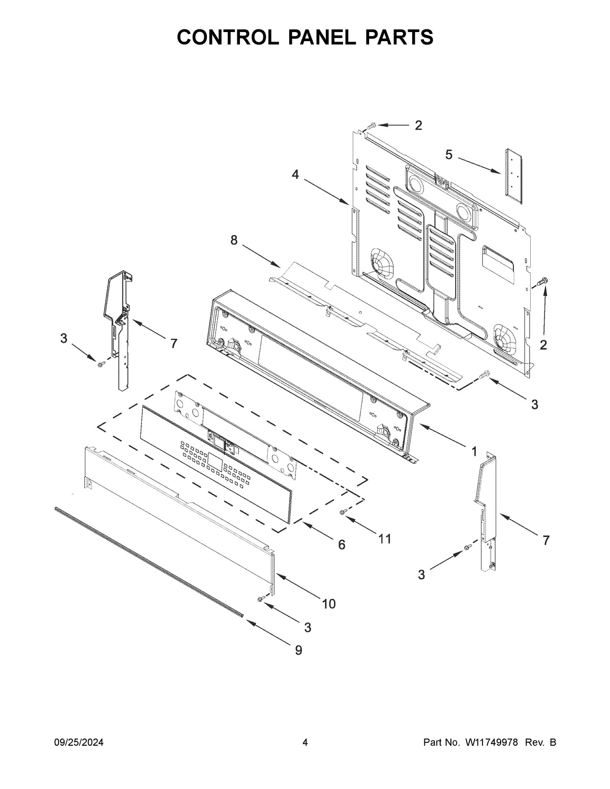 03 - CONTROL PANEL PARTS