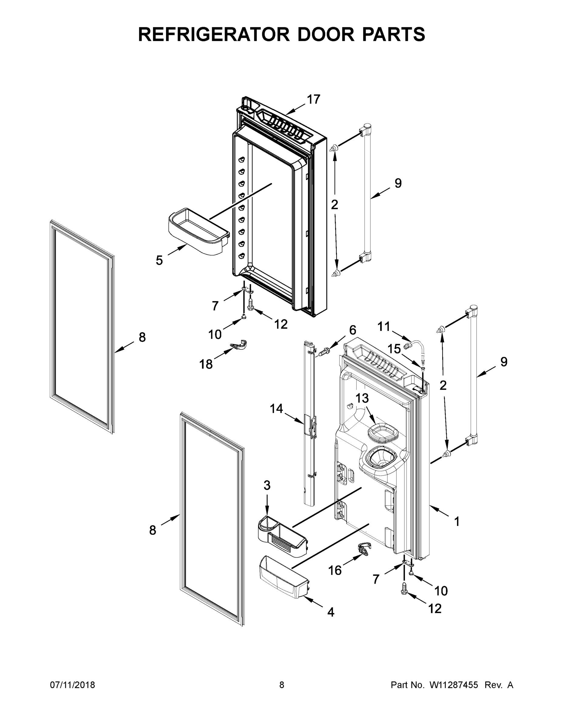 05 - REFRIGERATOR DOOR PARTS