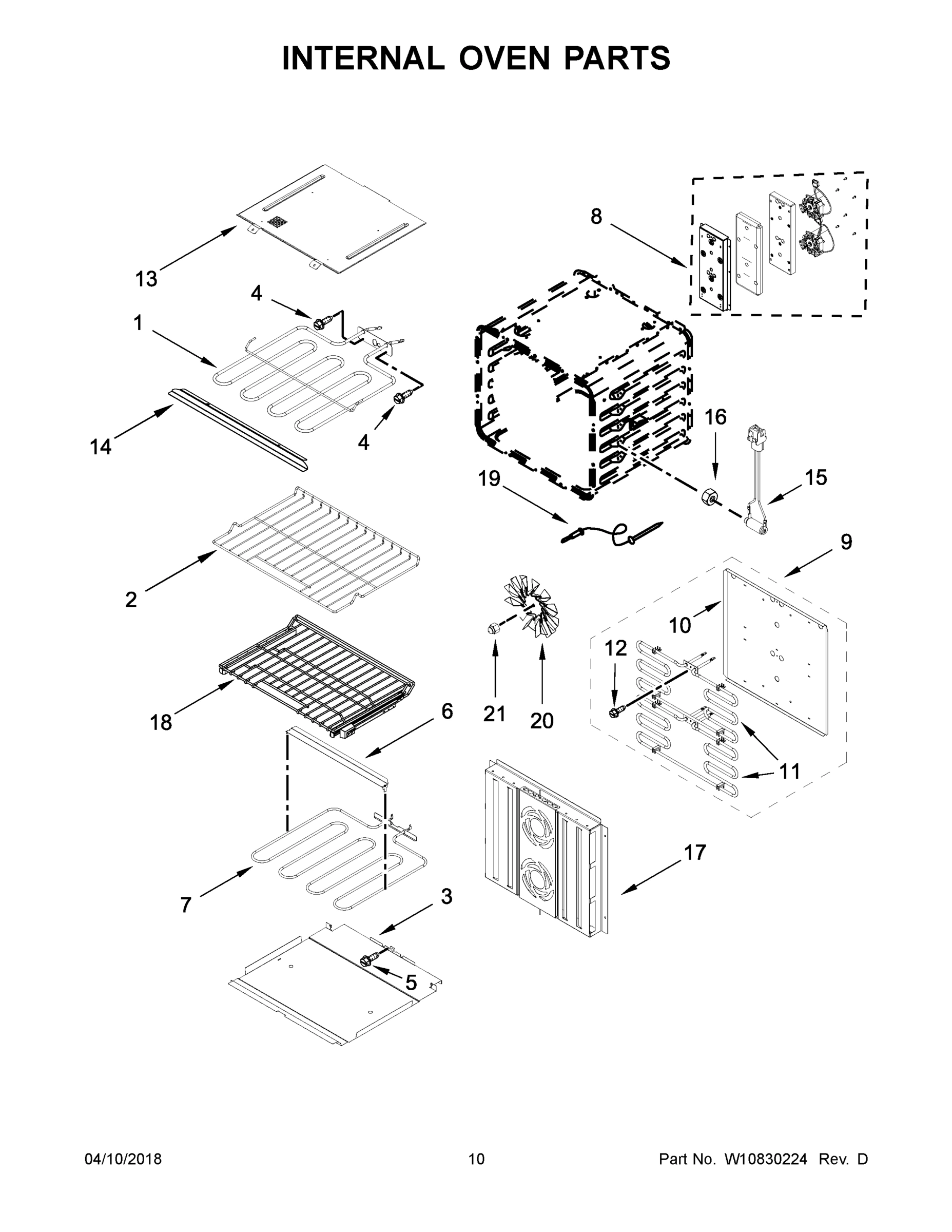 06 - INTERNAL OVEN PARTS