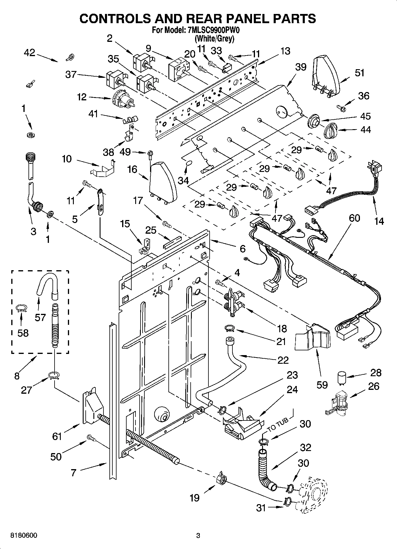 02 - CONTROLS AND REAR PANEL PARTS
