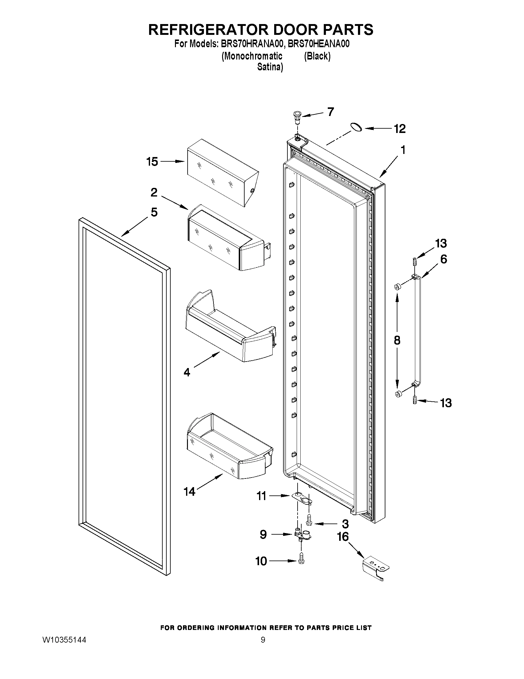 06 - REFRIGERATOR DOOR PARTS