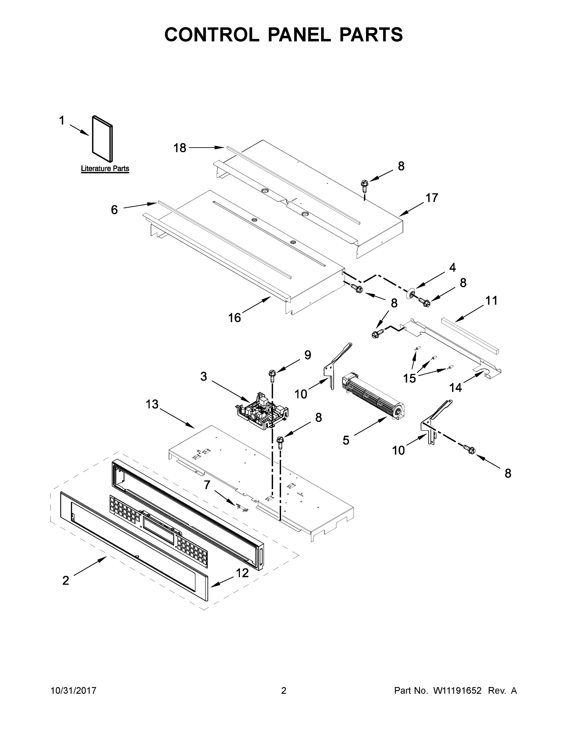 02 - CONTROL PANEL PARTS