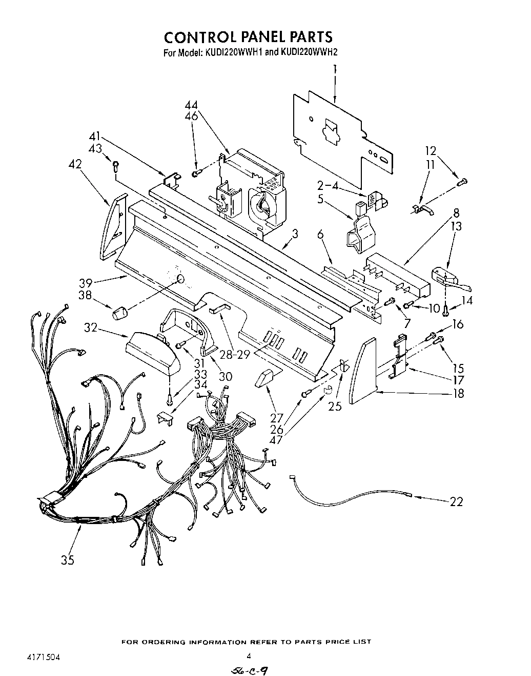 04 - CONTROL PANEL , LITERATURE AND OPTIONAL
