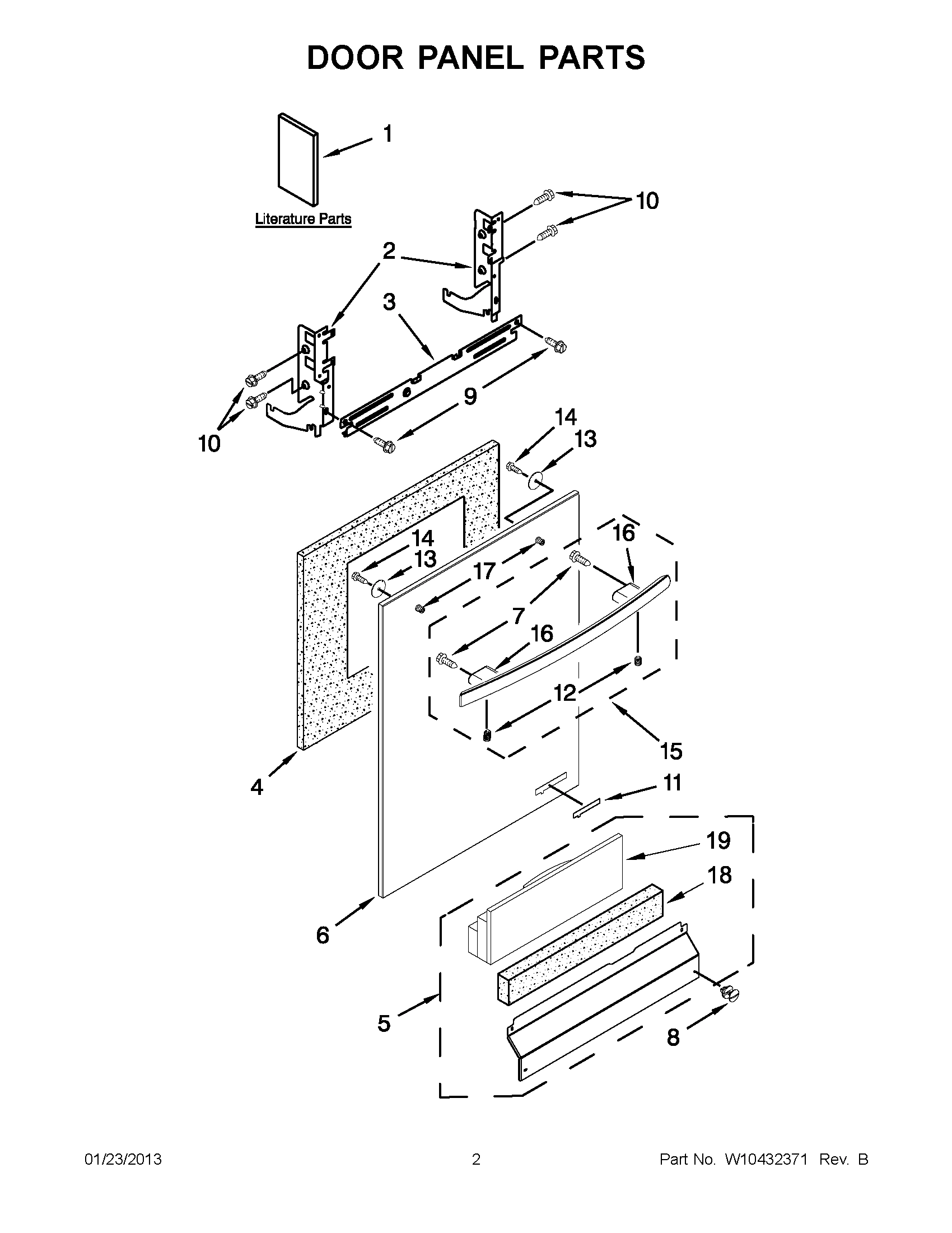 01 - DOOR PANEL PARTS