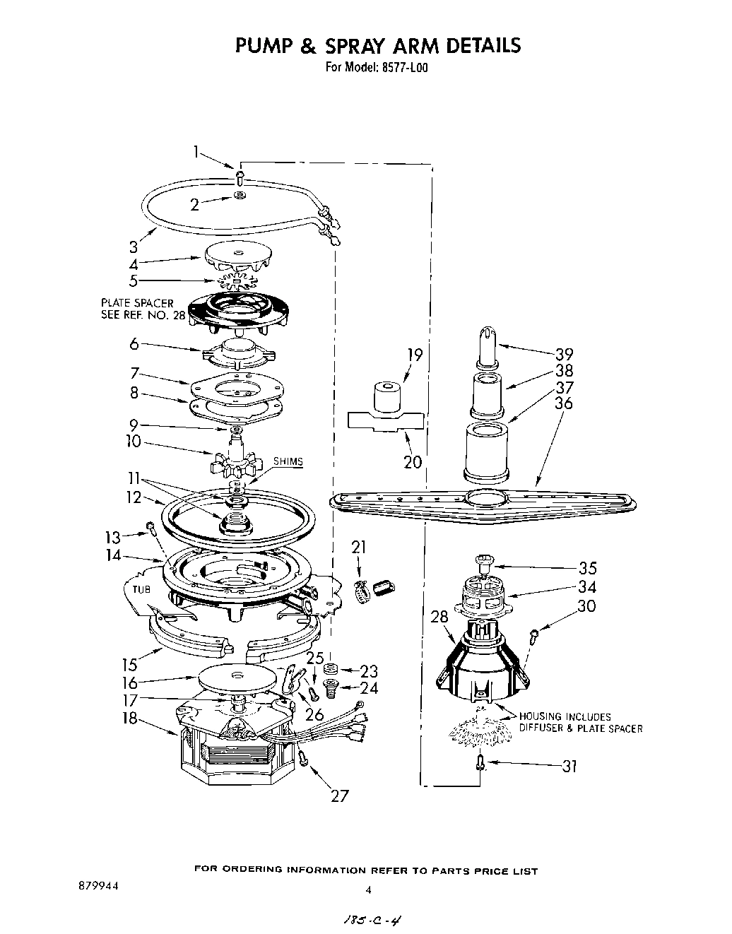 03 - PUMP AND SPRAY ARM