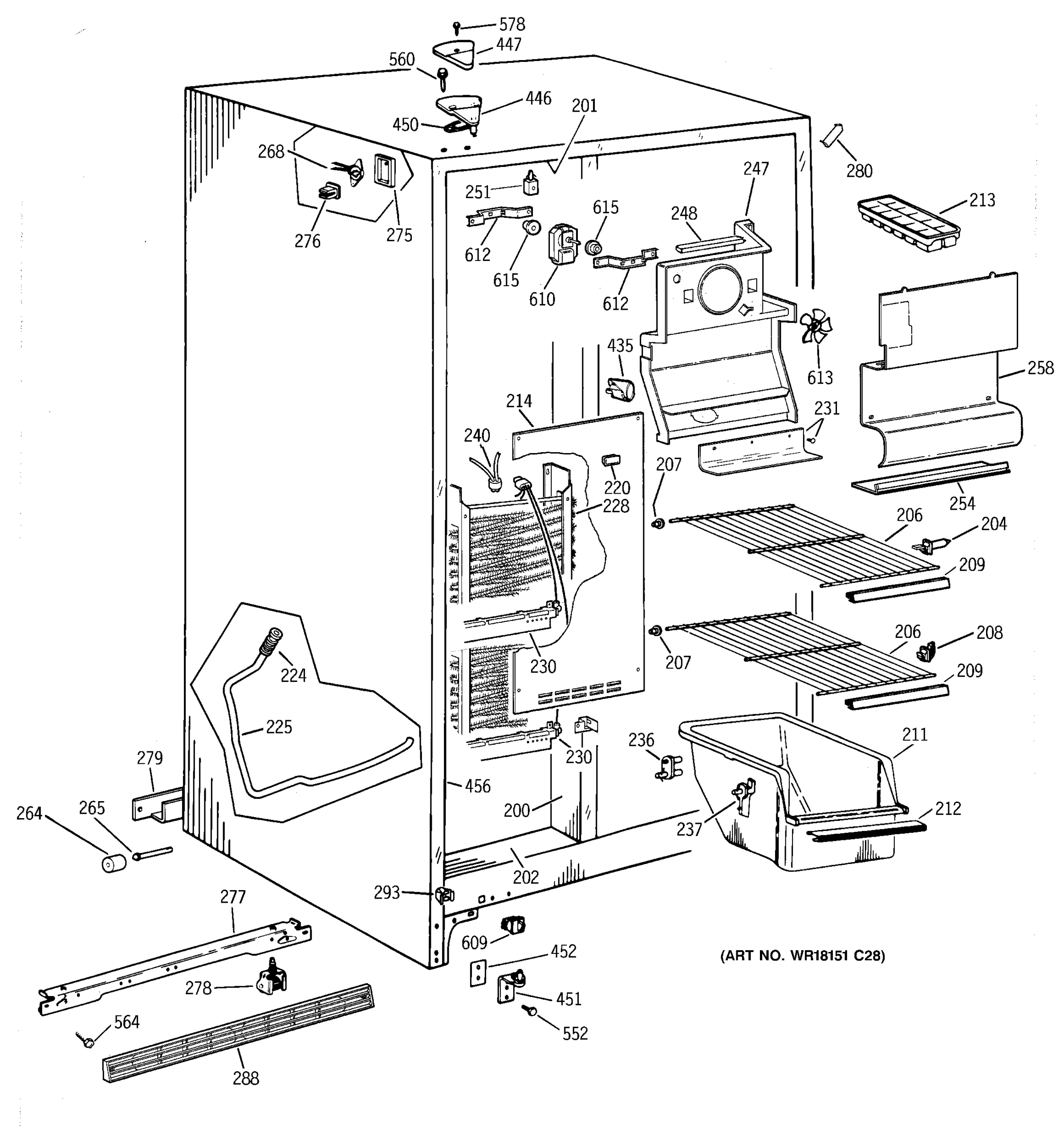 FREEZER SECTION