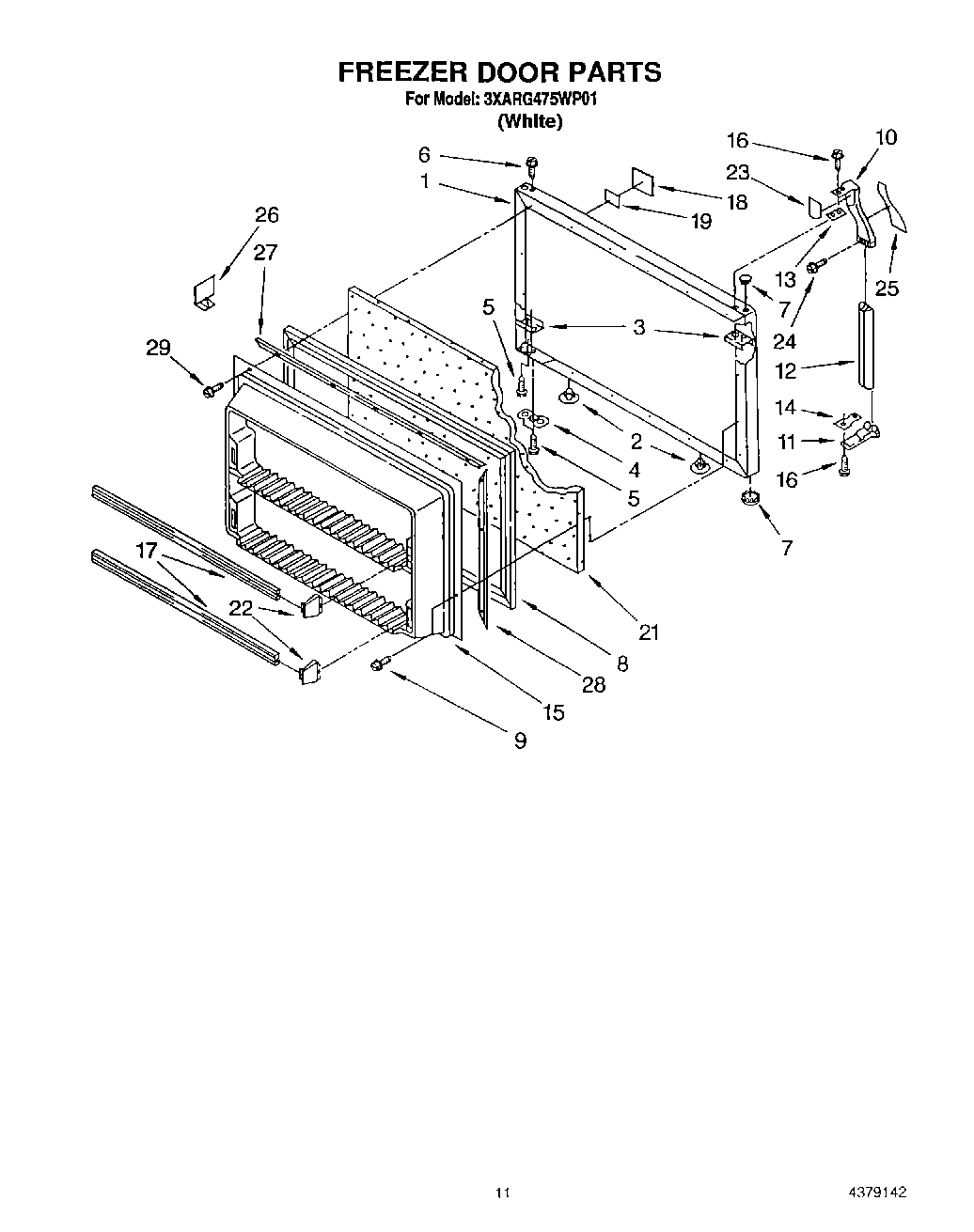 07 - FREEZER DOOR