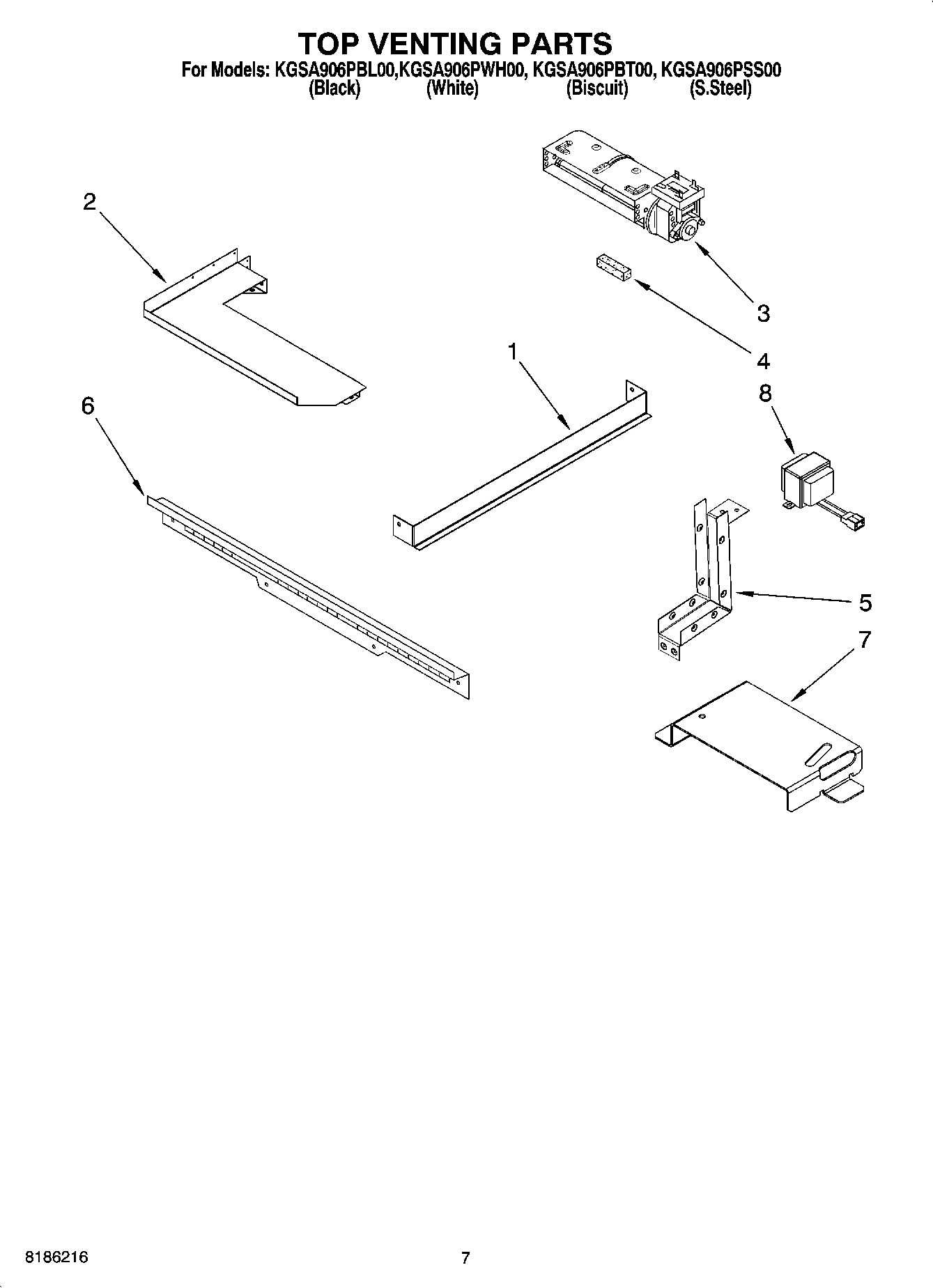 04 - TOP VENTING PARTS