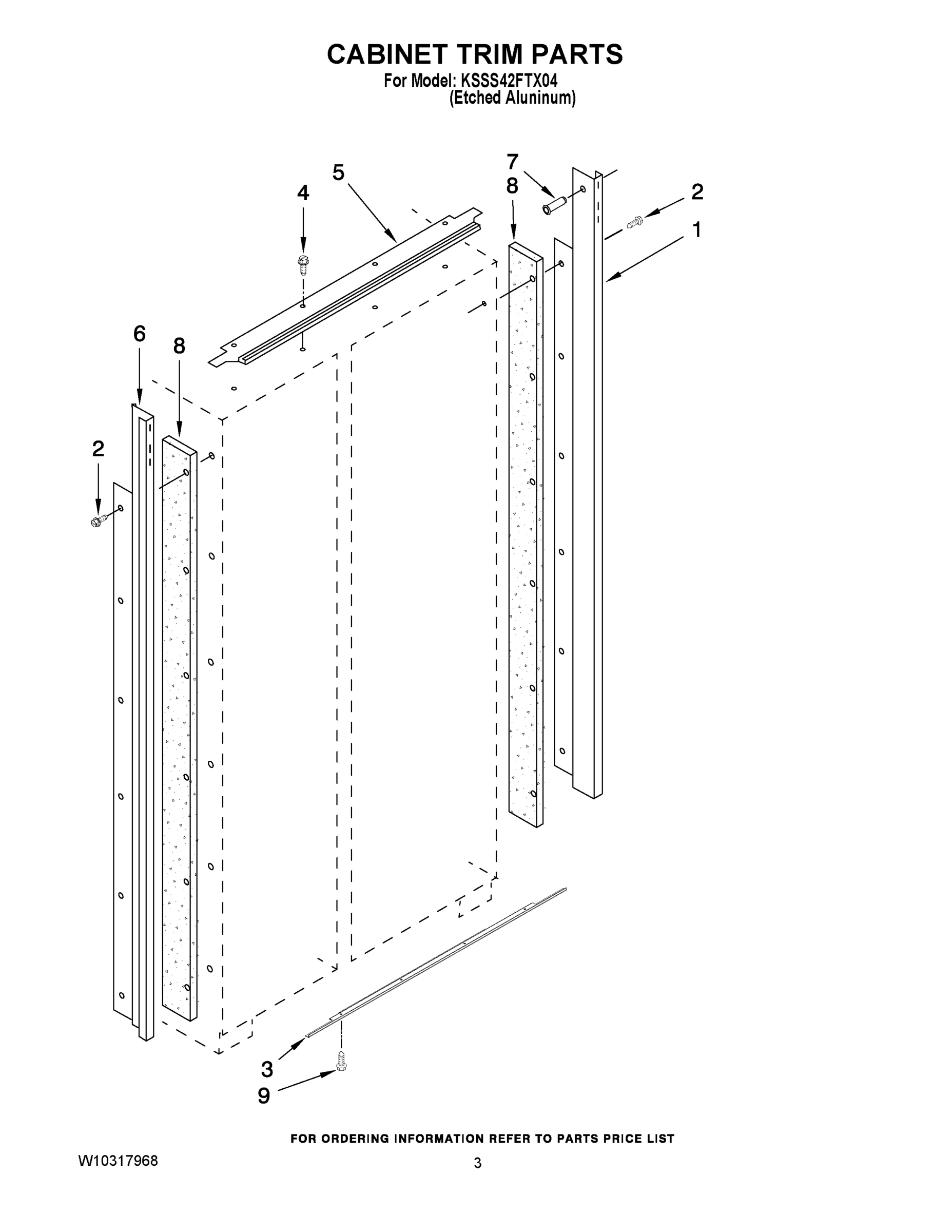 02 - CABINET TRIM PARTS