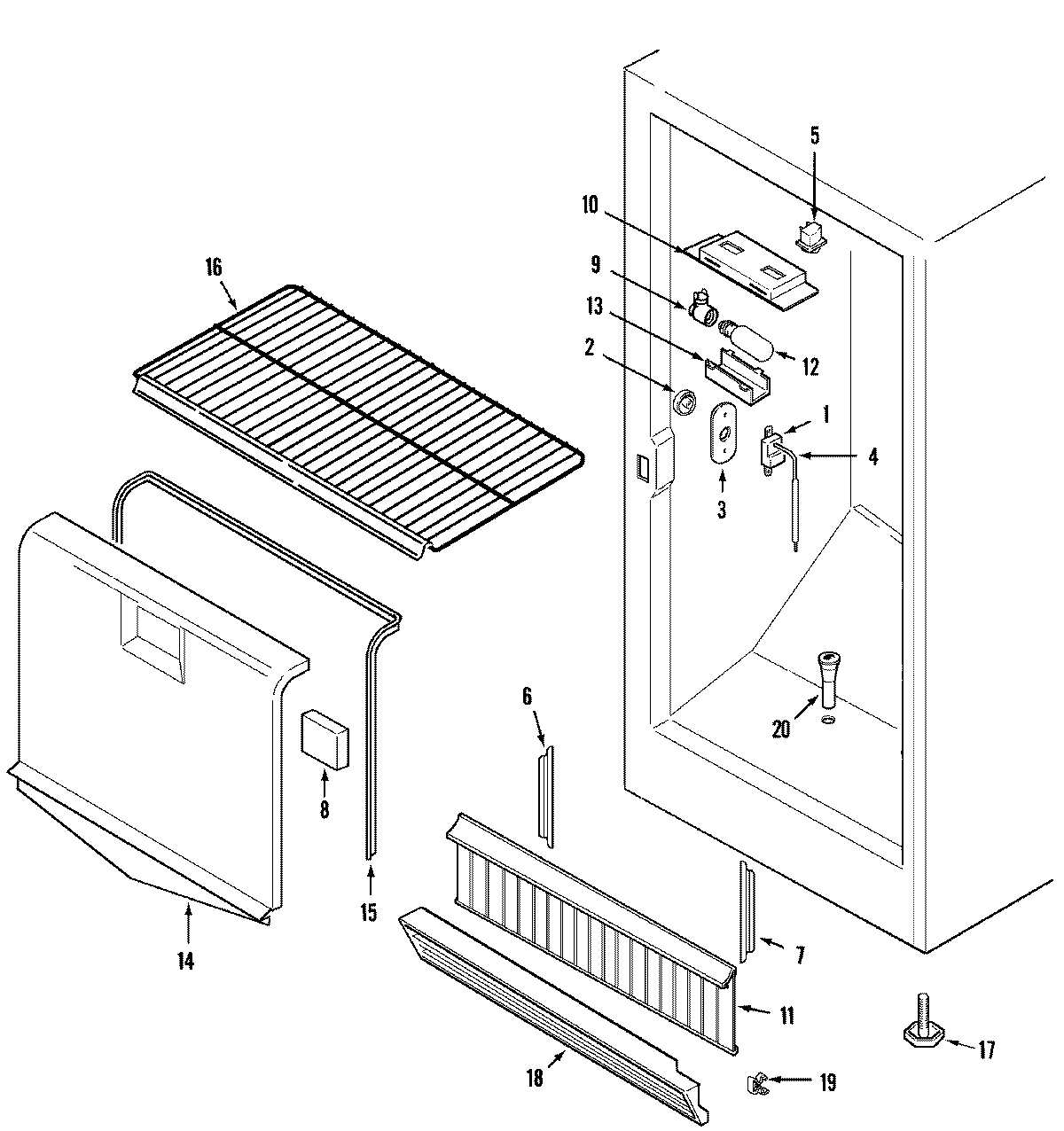 02 - FREEZER COMPARTMENT
