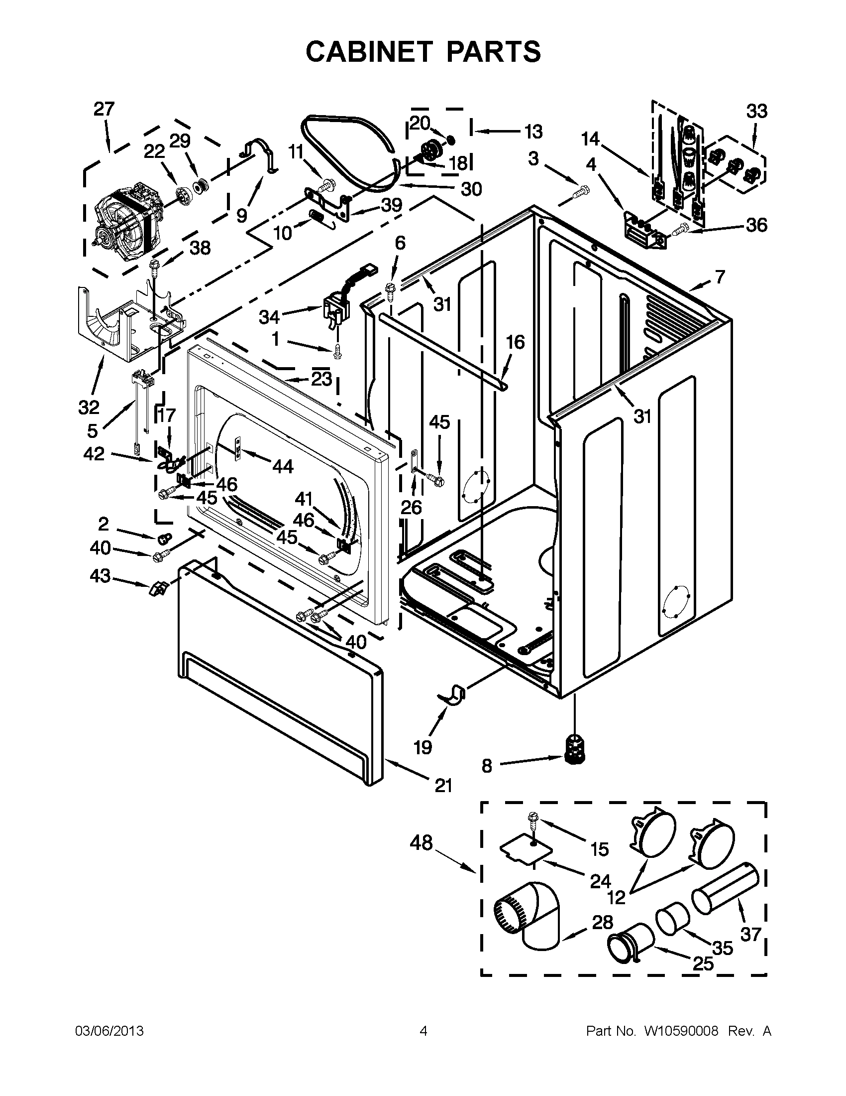 02 - CABINET PARTS