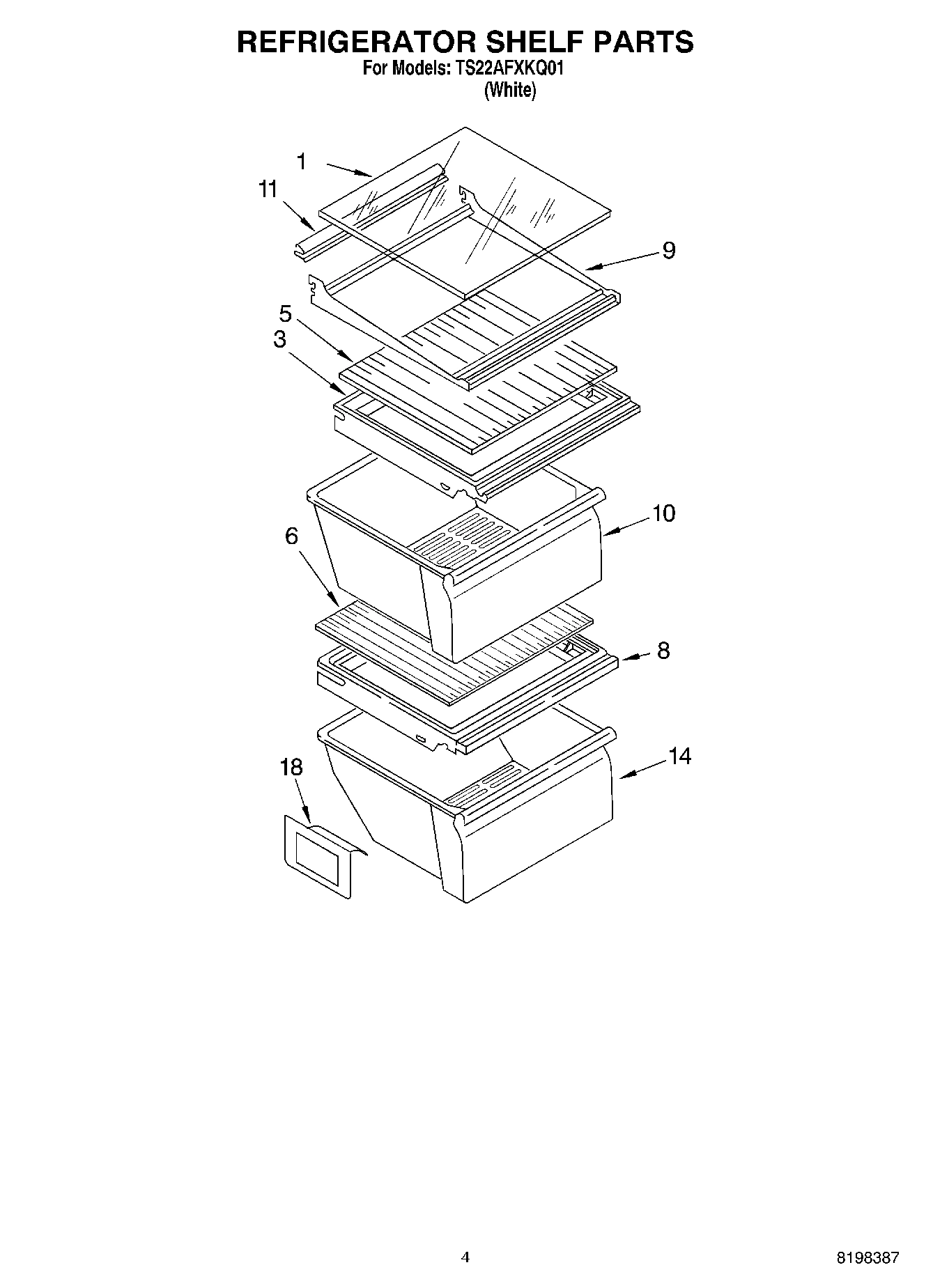 03 - REFRIGERATOR SHELF