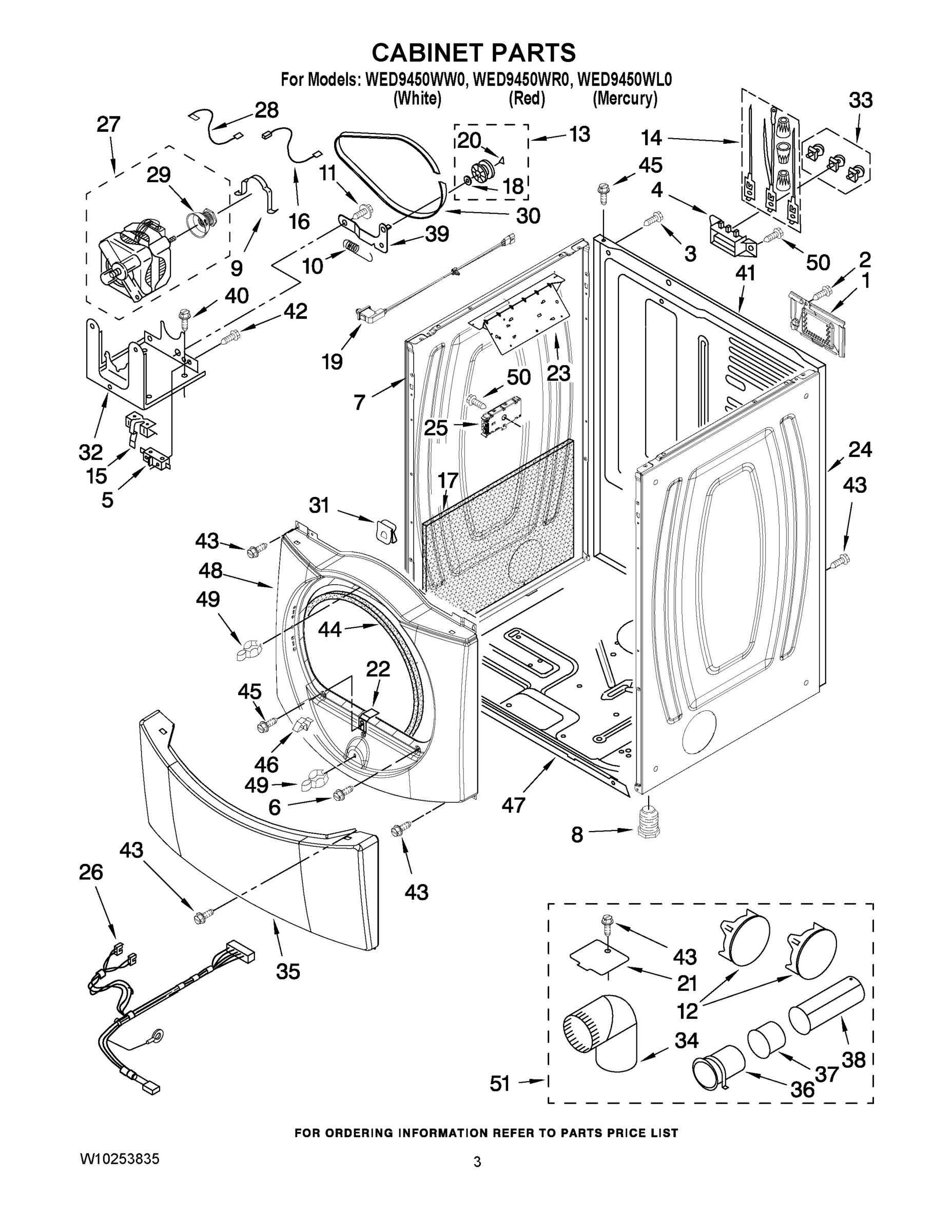 02 - CABINET PARTS