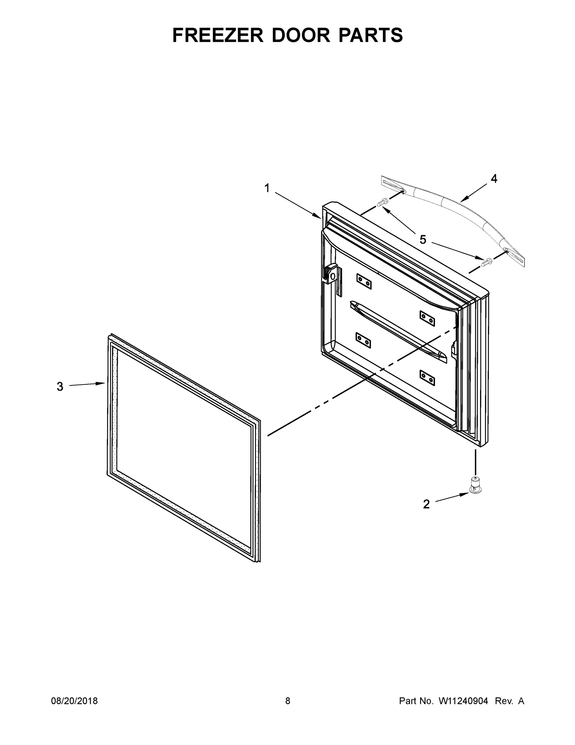 05 - FREEZER DOOR PARTS