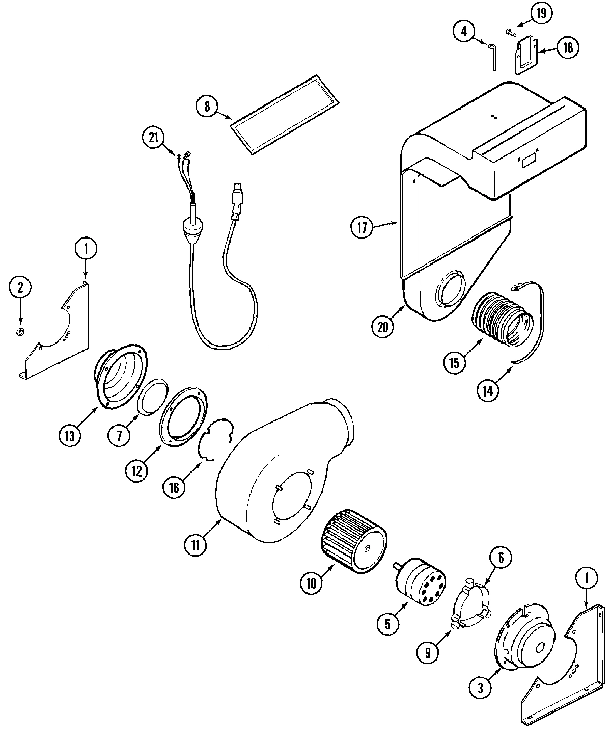 02 - BLOWER ASSEMBLY (PLENUM)