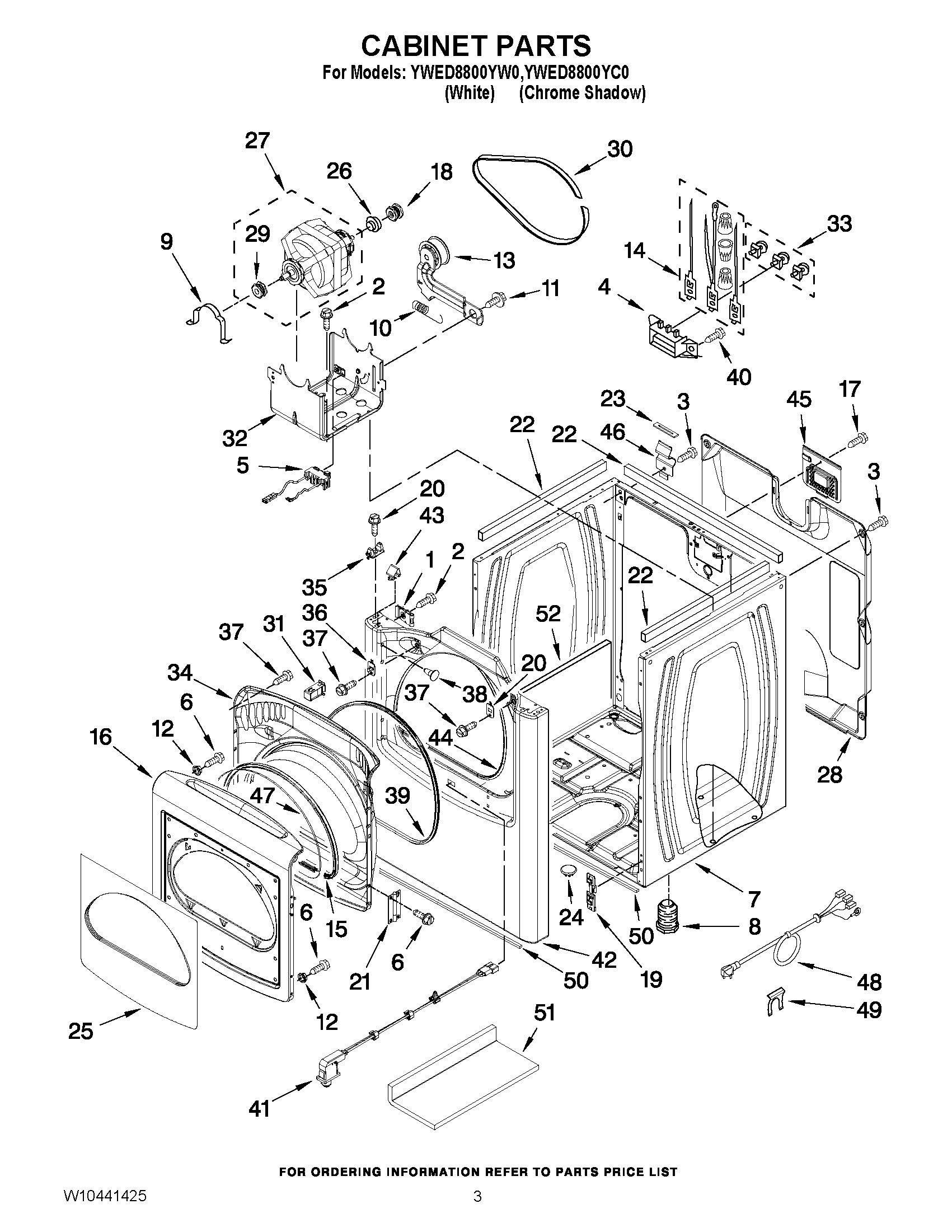 02 - CABINET PARTS