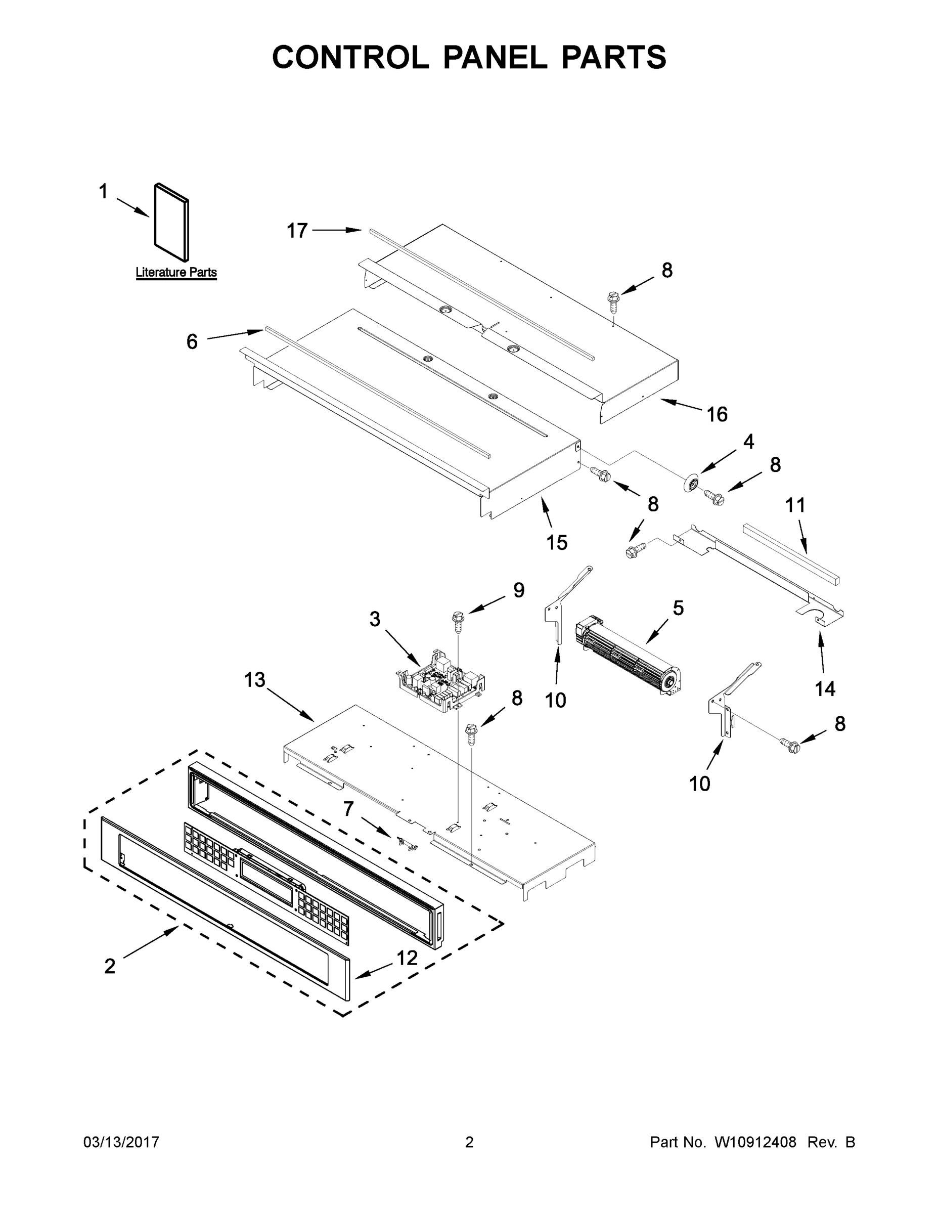 02 - CONTROL PANEL PARTS