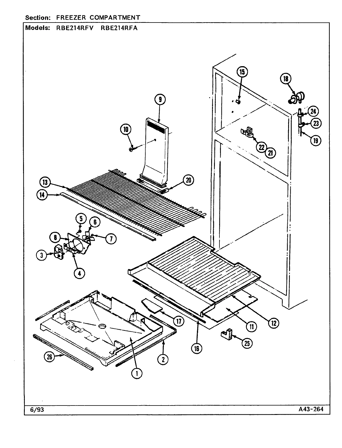 02 - FREEZER COMPARTMENT