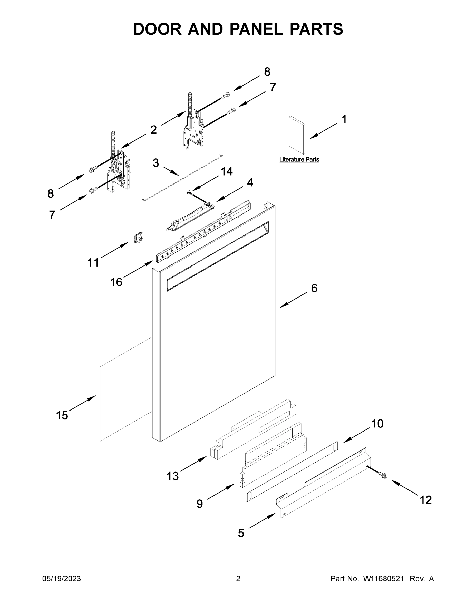 02 - DOOR AND PANEL PARTS