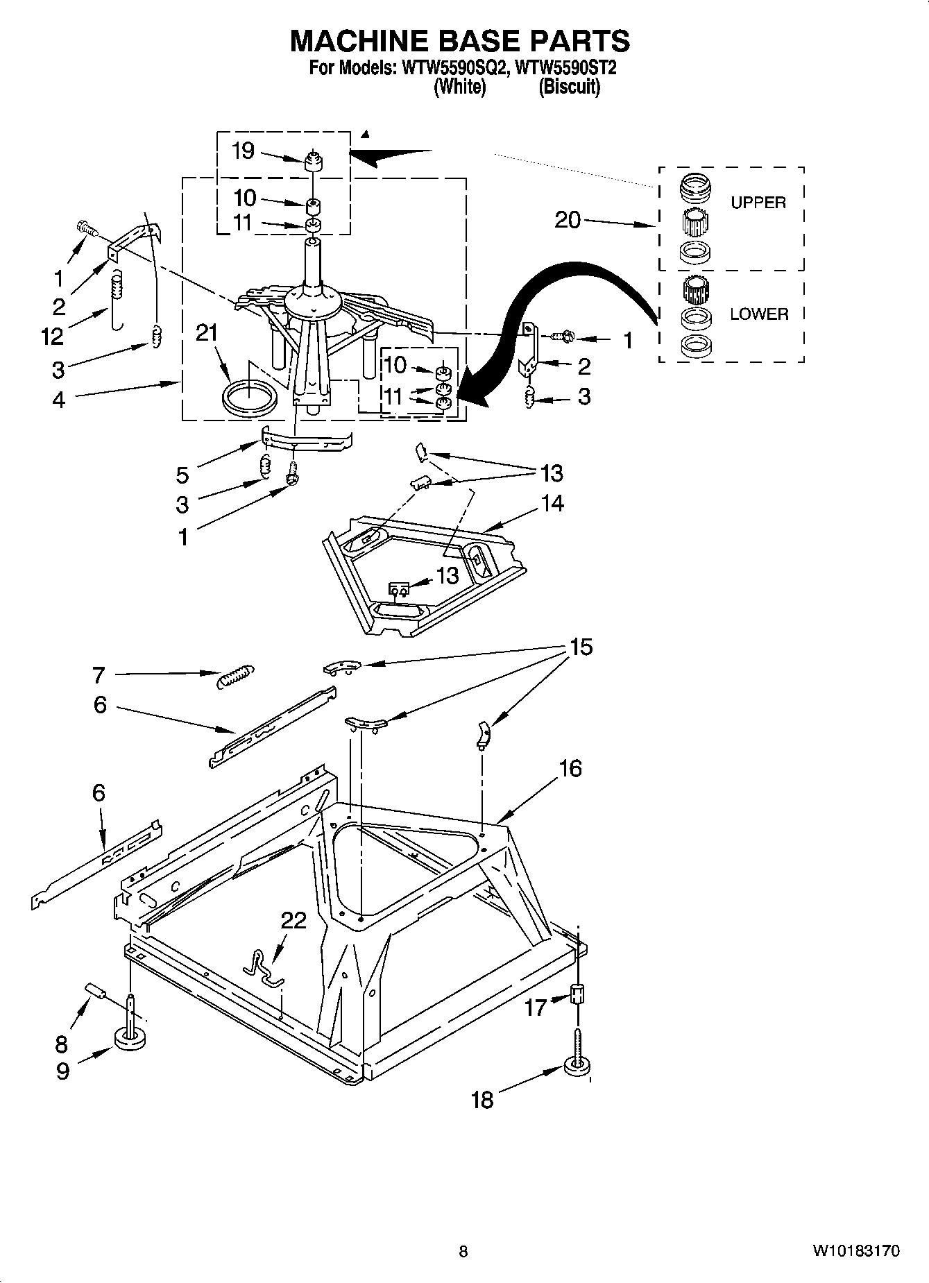05 - MACHINE BASE PARTS
