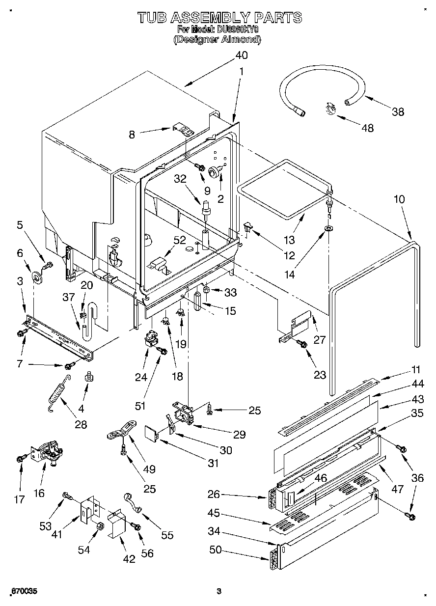 03 - TUB ASSEMBLY
