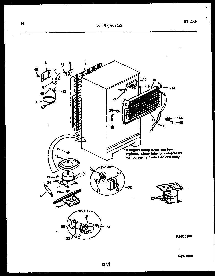 08 - SYSTEM AND AUTOMATIC DEFROST PARTS