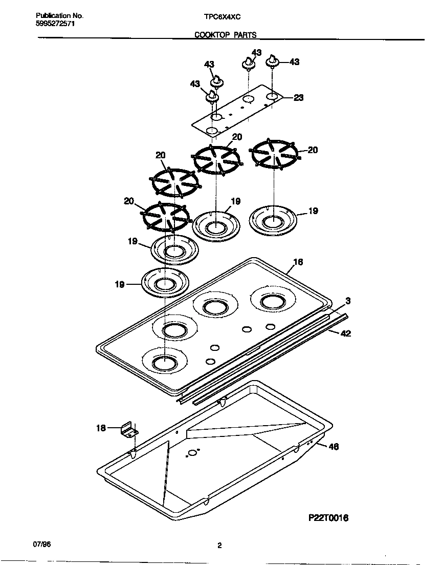 02 - COOKTOP PARTS