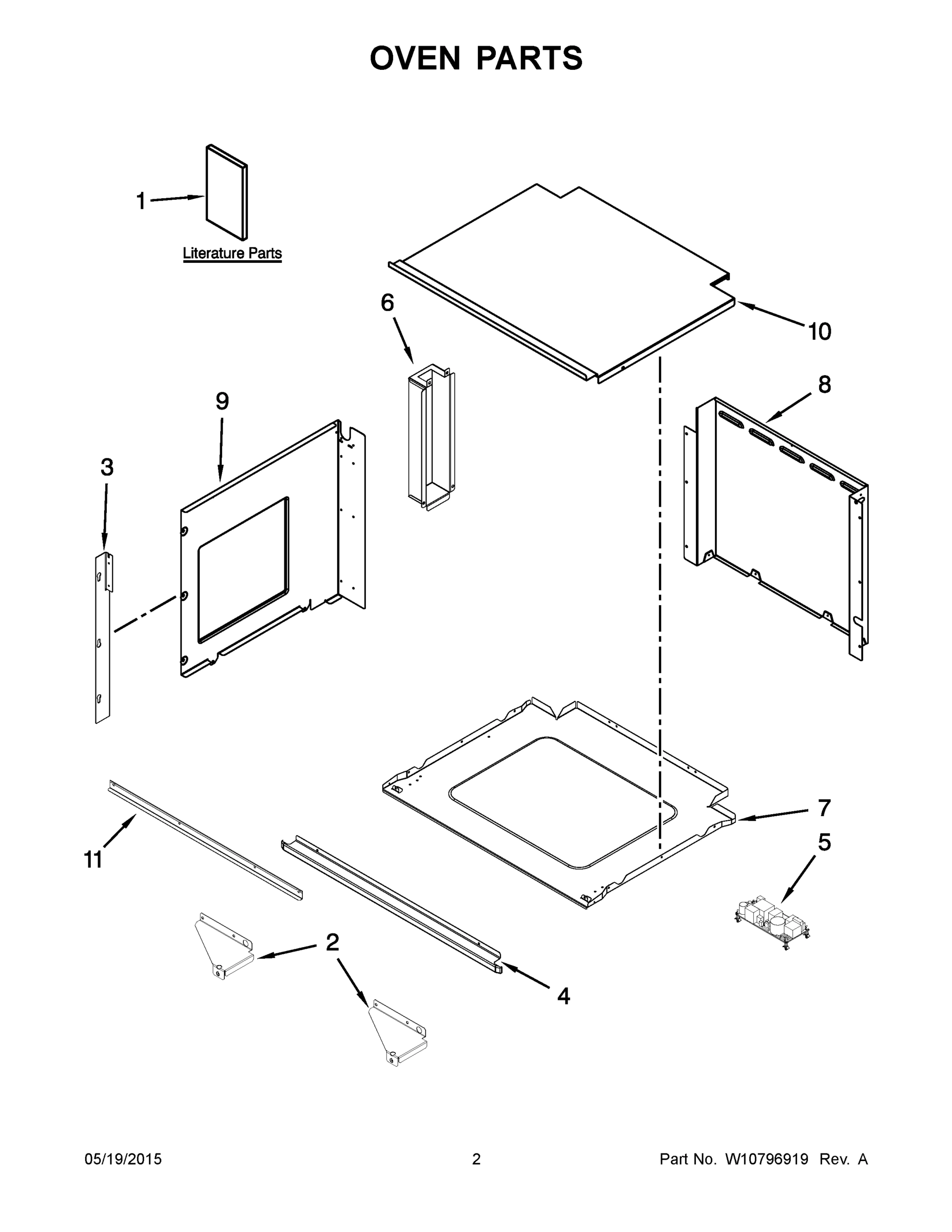 02 - OVEN PARTS
