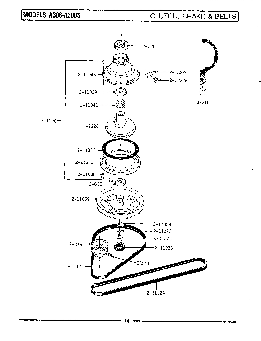 03 - CLUTCH, BRAKE & BELTS