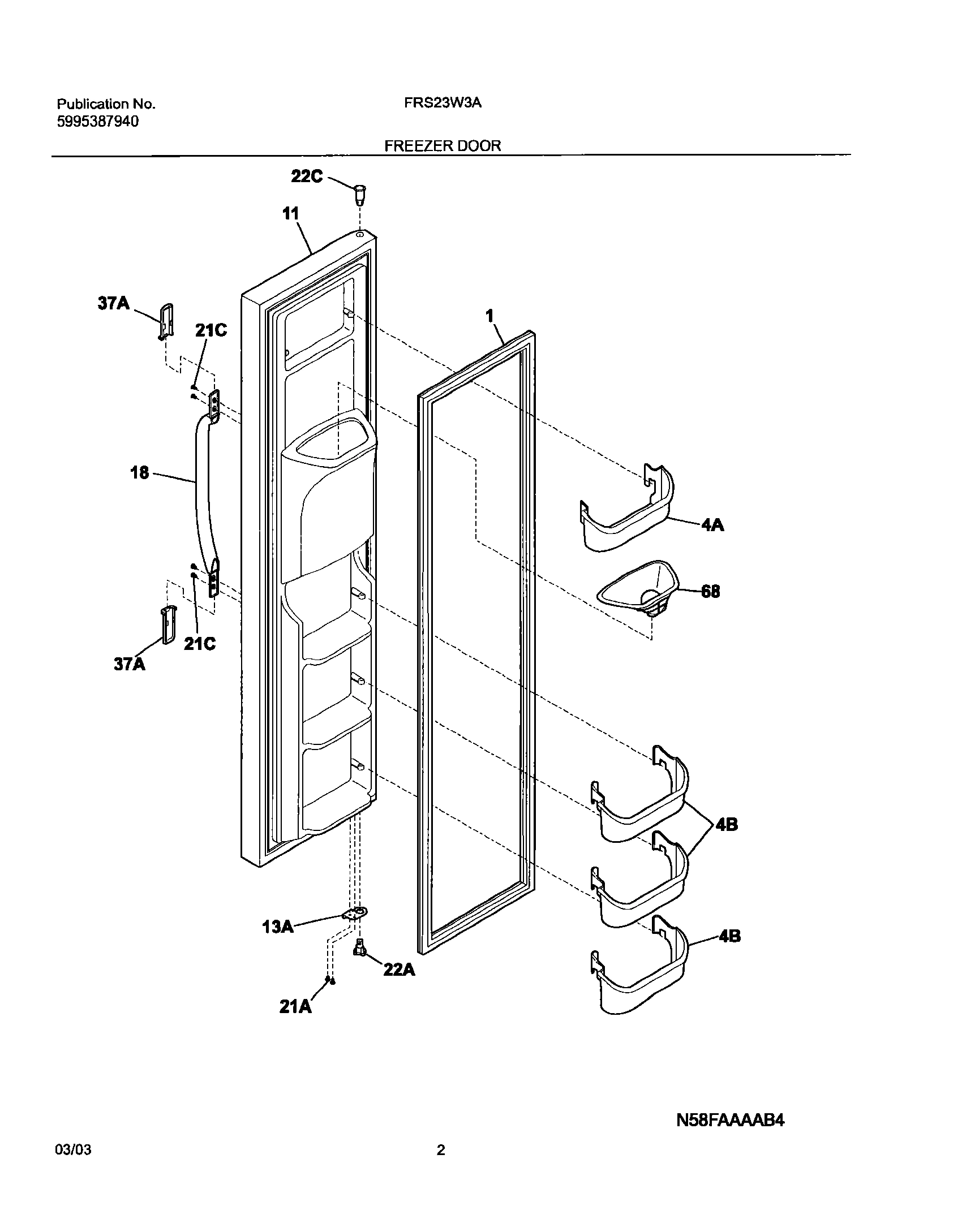03 - FREEZER DOOR