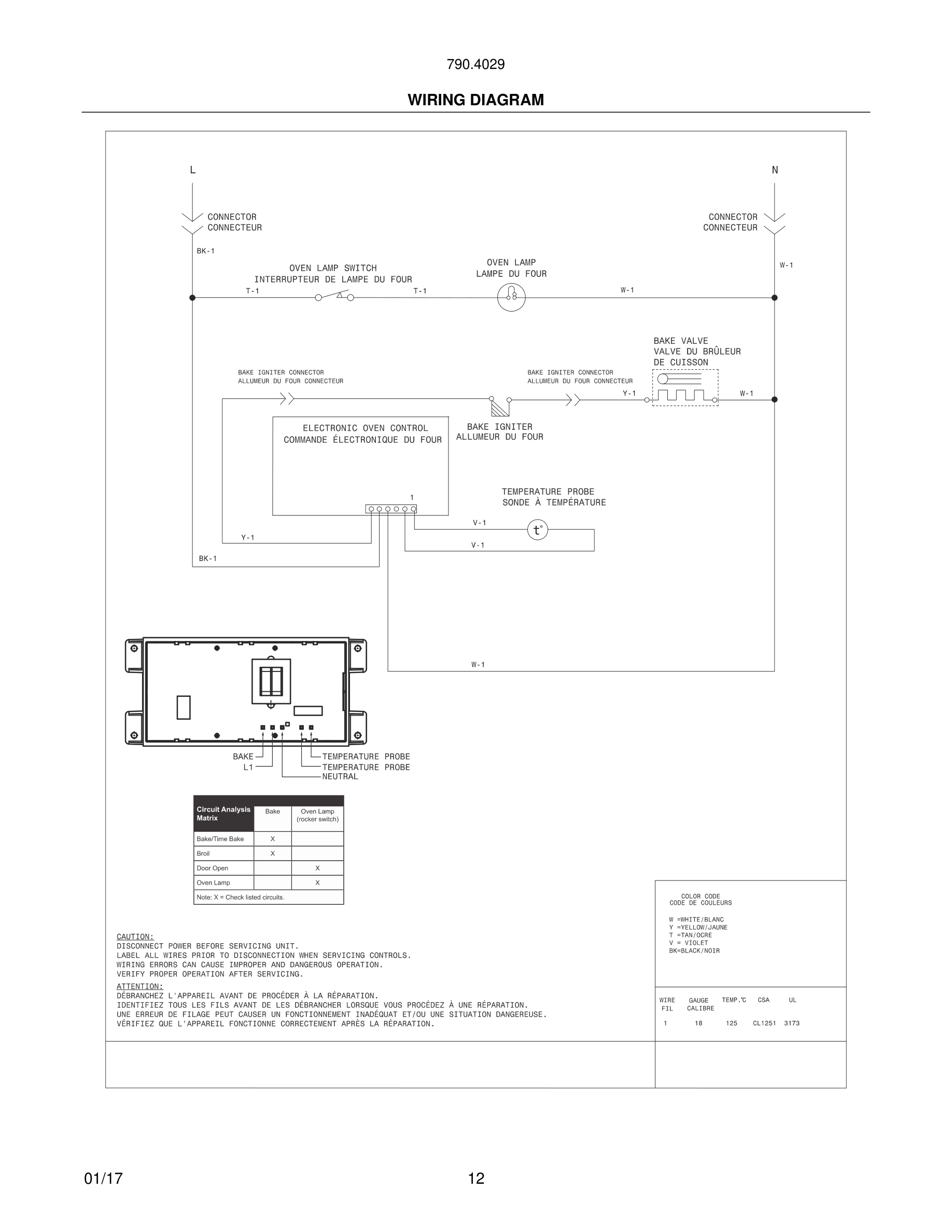 12 - WIRING DIAGRAM