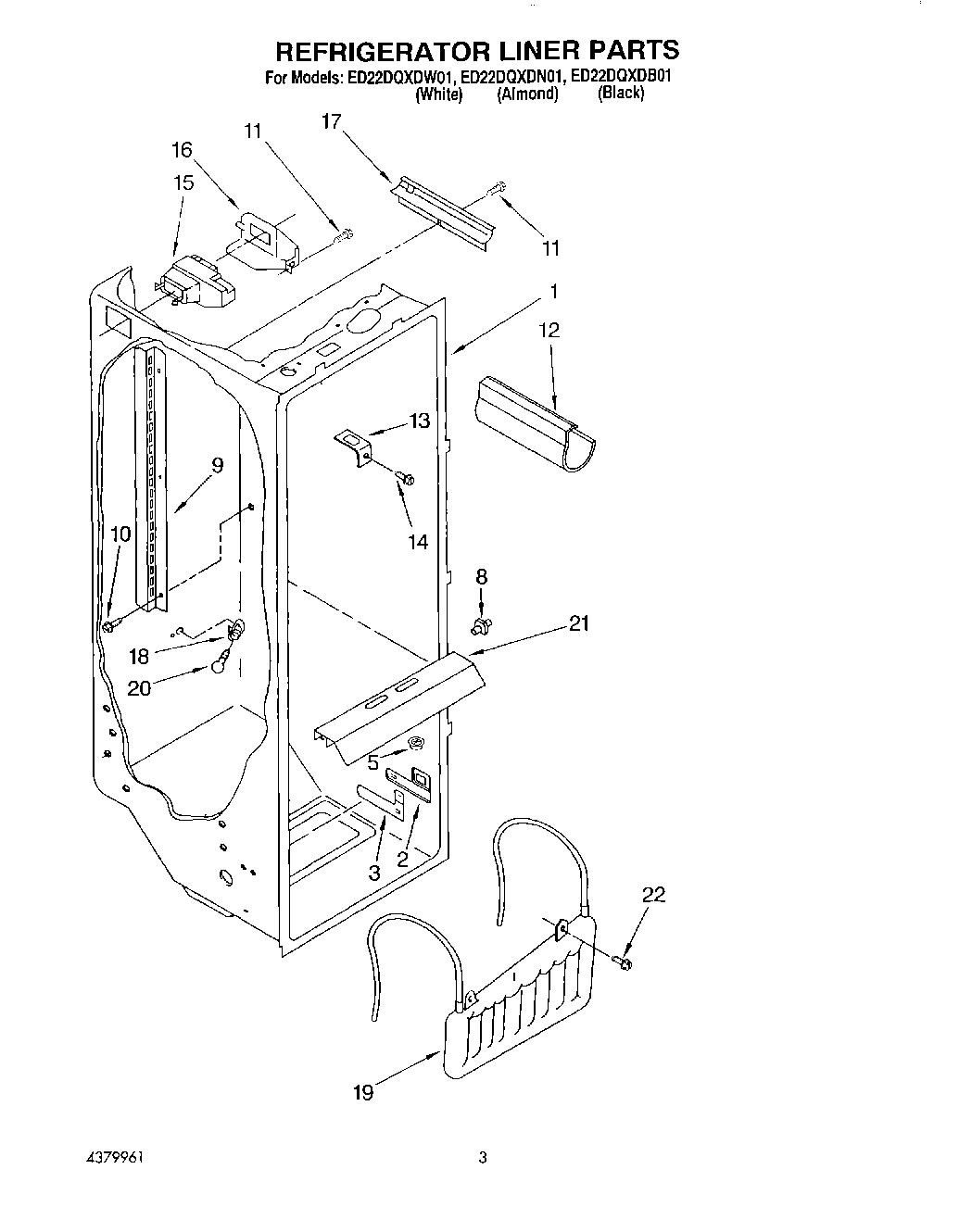 02 - REFRIGERATOR LINER