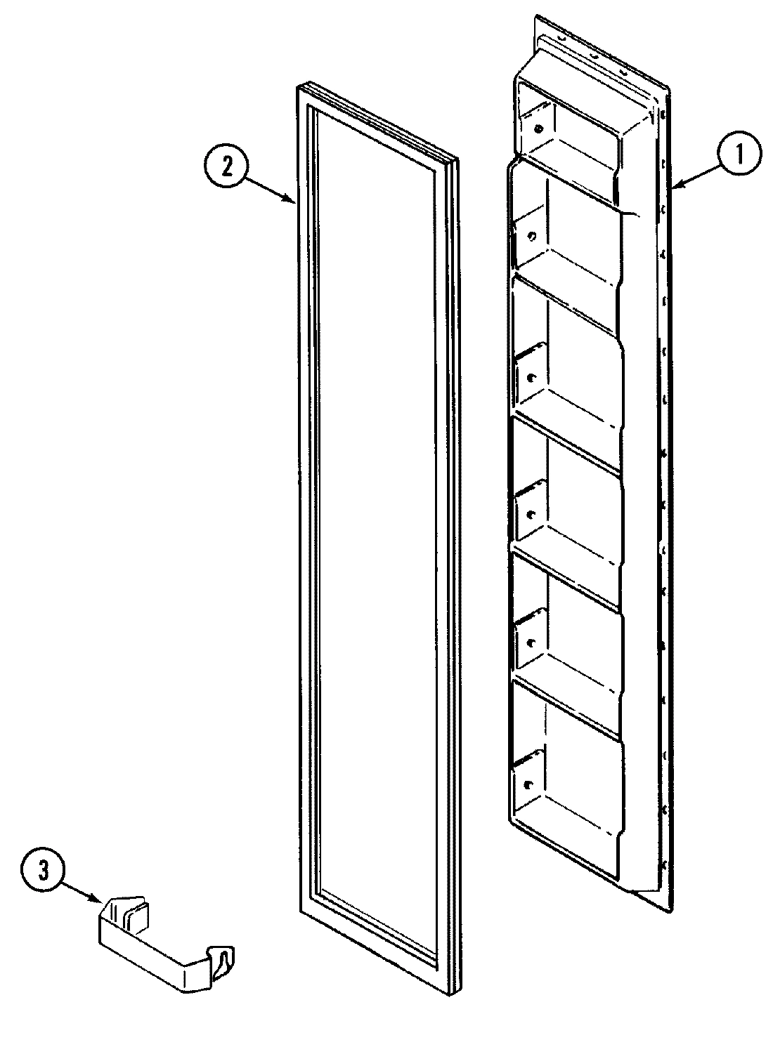 02 - FREEZER INNER DOOR