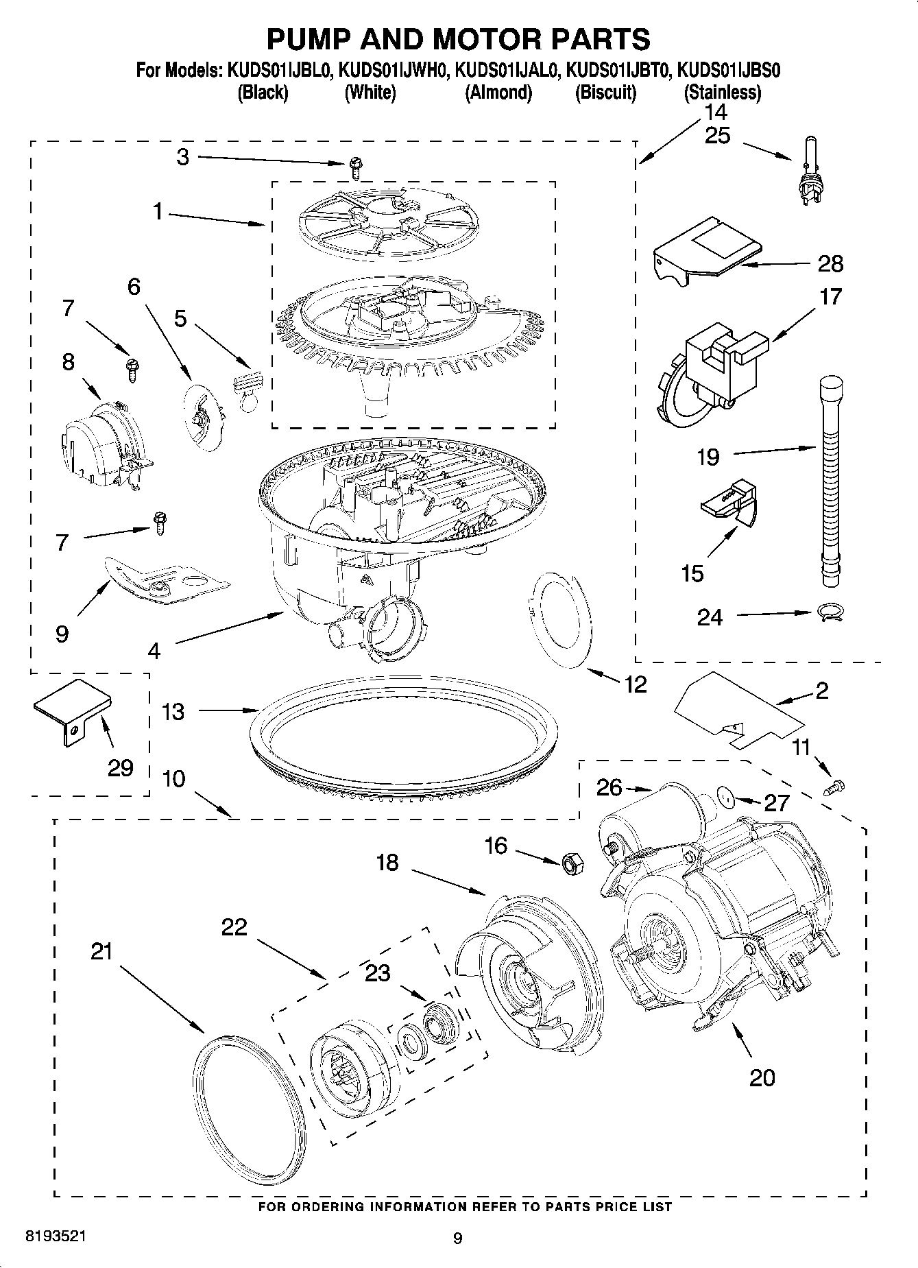 08 - PUMP AND MOTOR PARTS