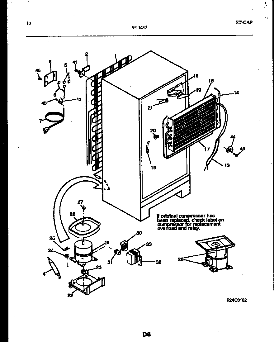 06 - SYSTEM AND AUTOMATIC DEFROST PARTS