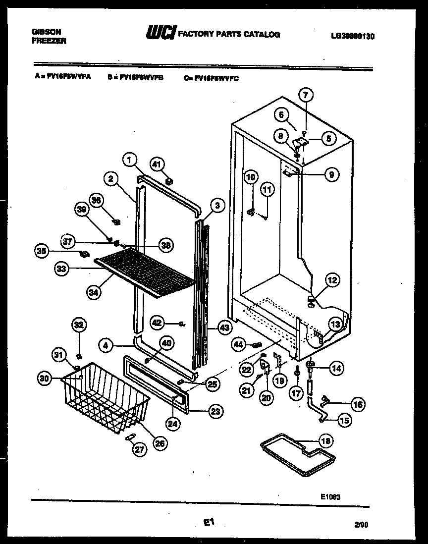 03 - CABINET PARTS