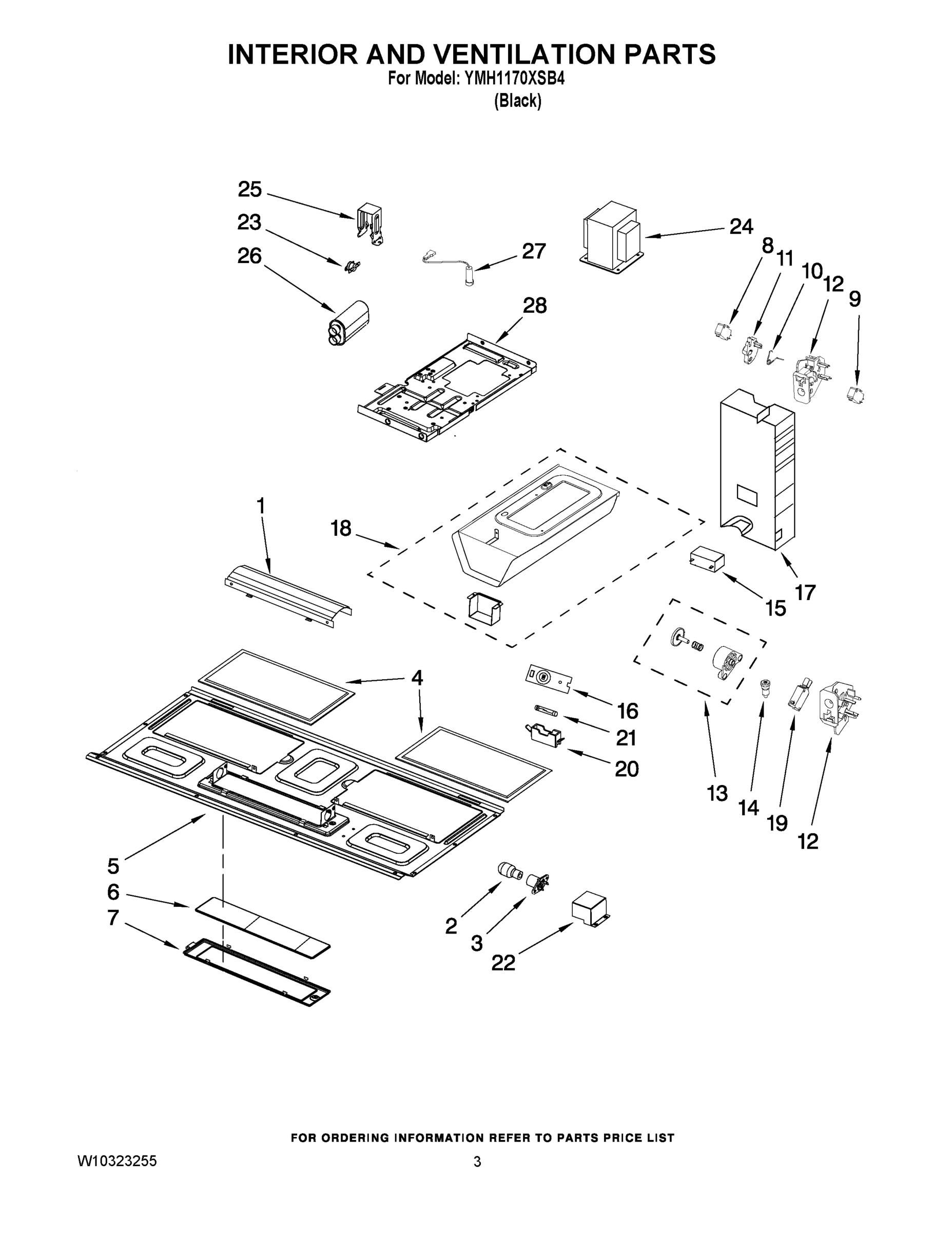03 - INTERIOR AND VENTILATION PARTS