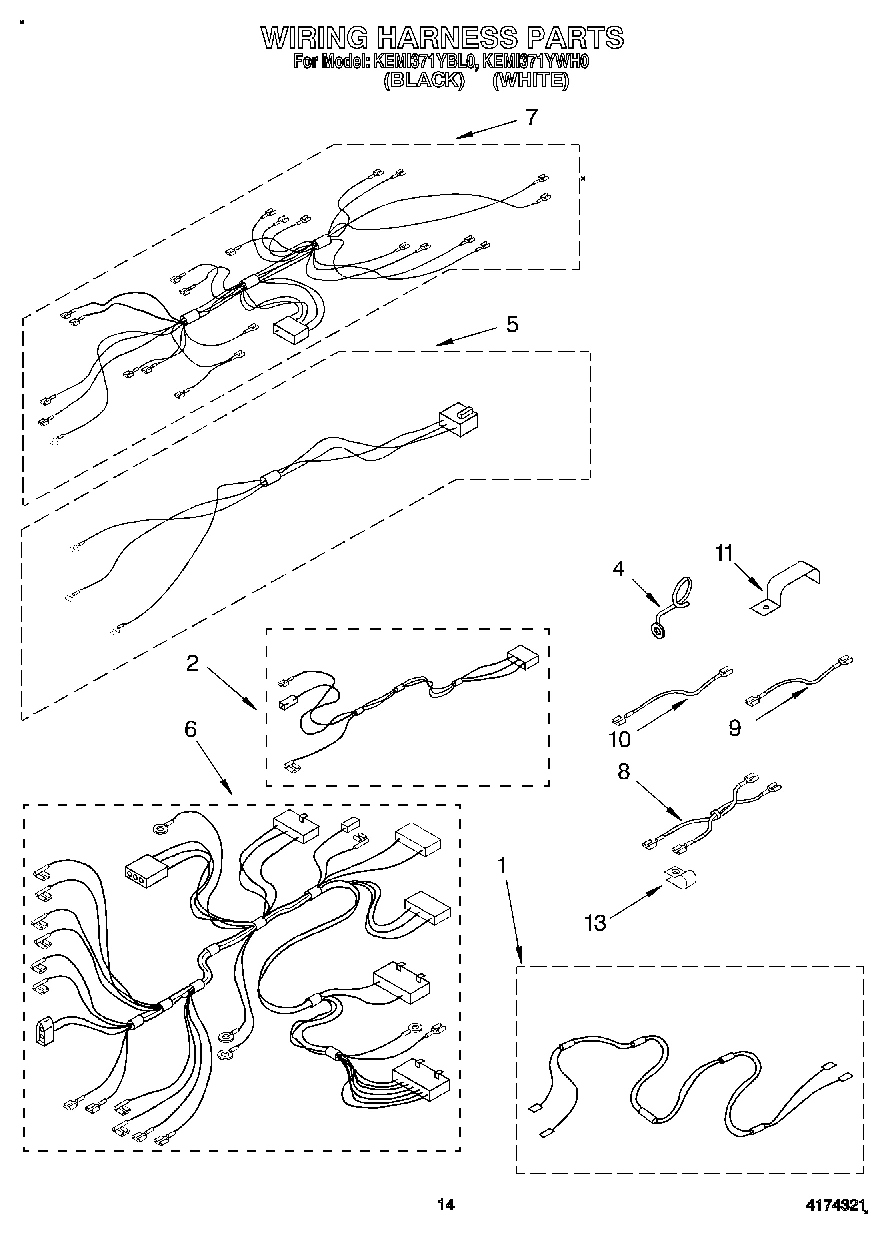 12 - WIRING HARNESS, OPTIONAL