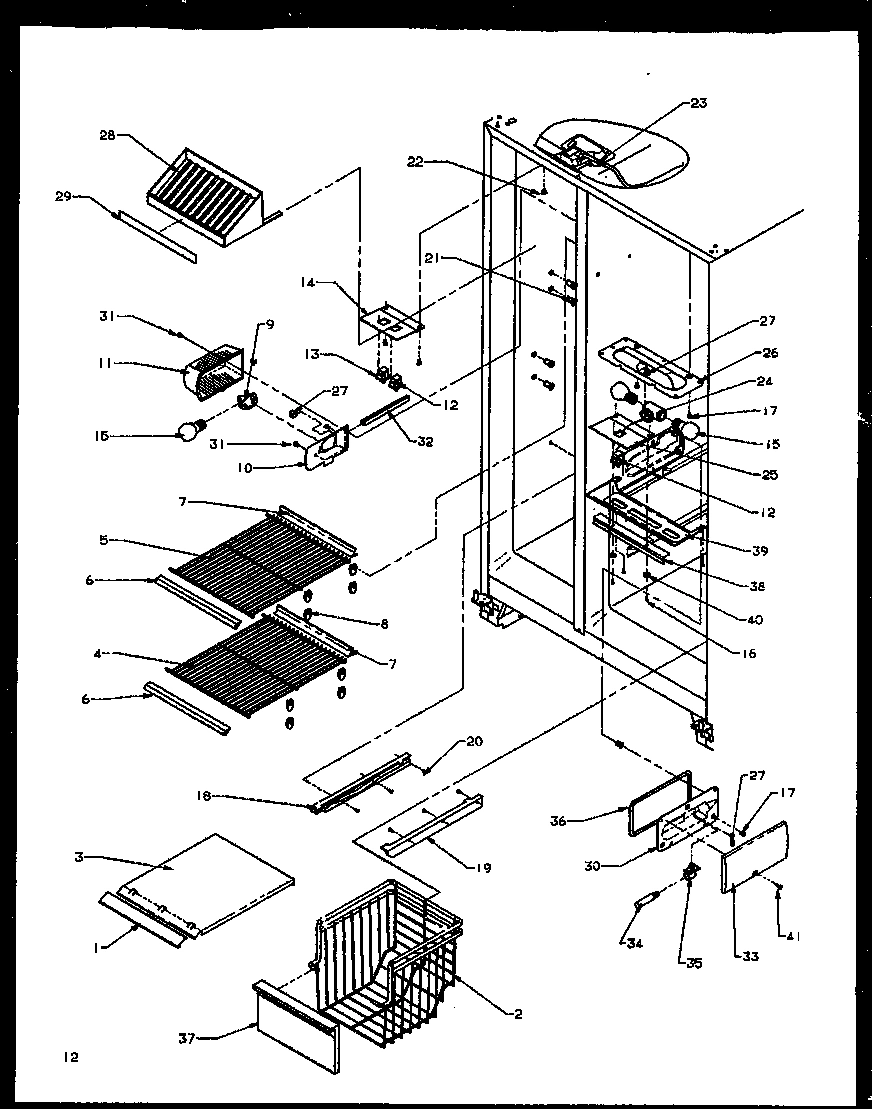 08 - FZ SHELVING AND REF LIGHT