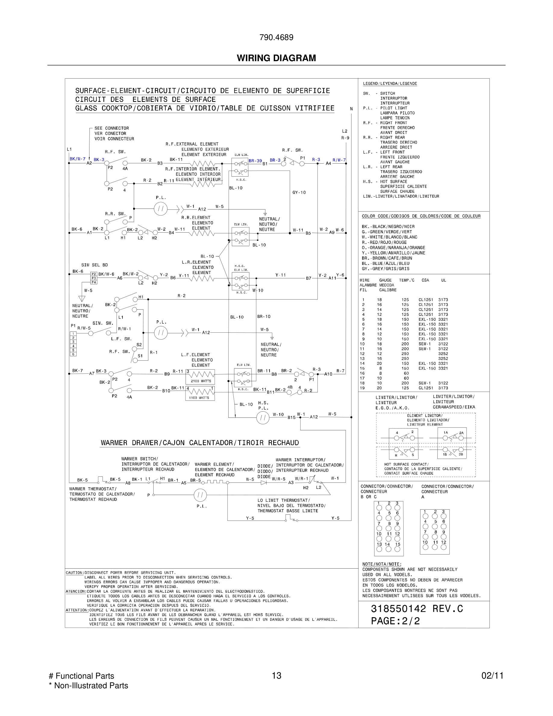 13 - WIRING DIAGRAM