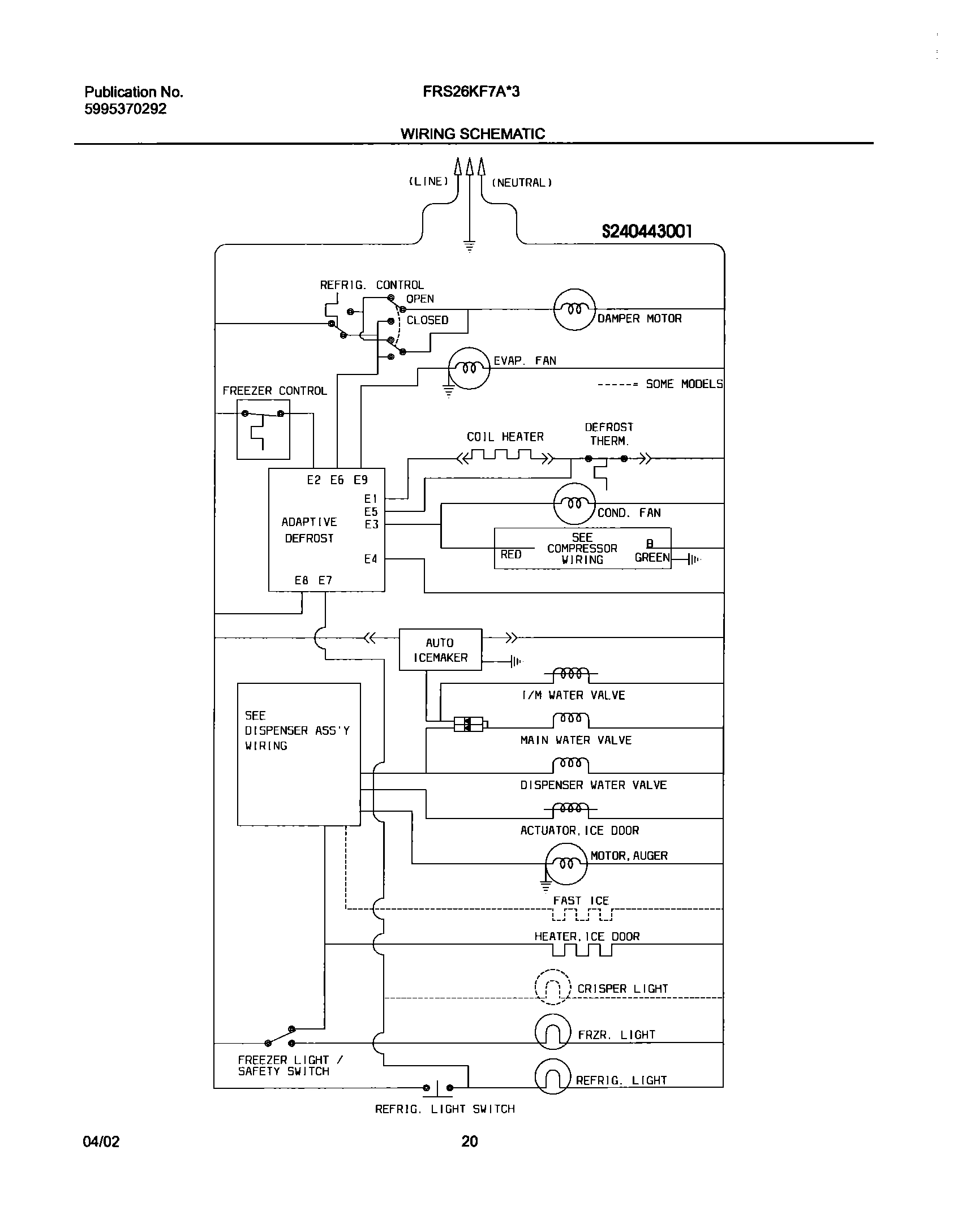 20 - WIRING SCHEMATIC