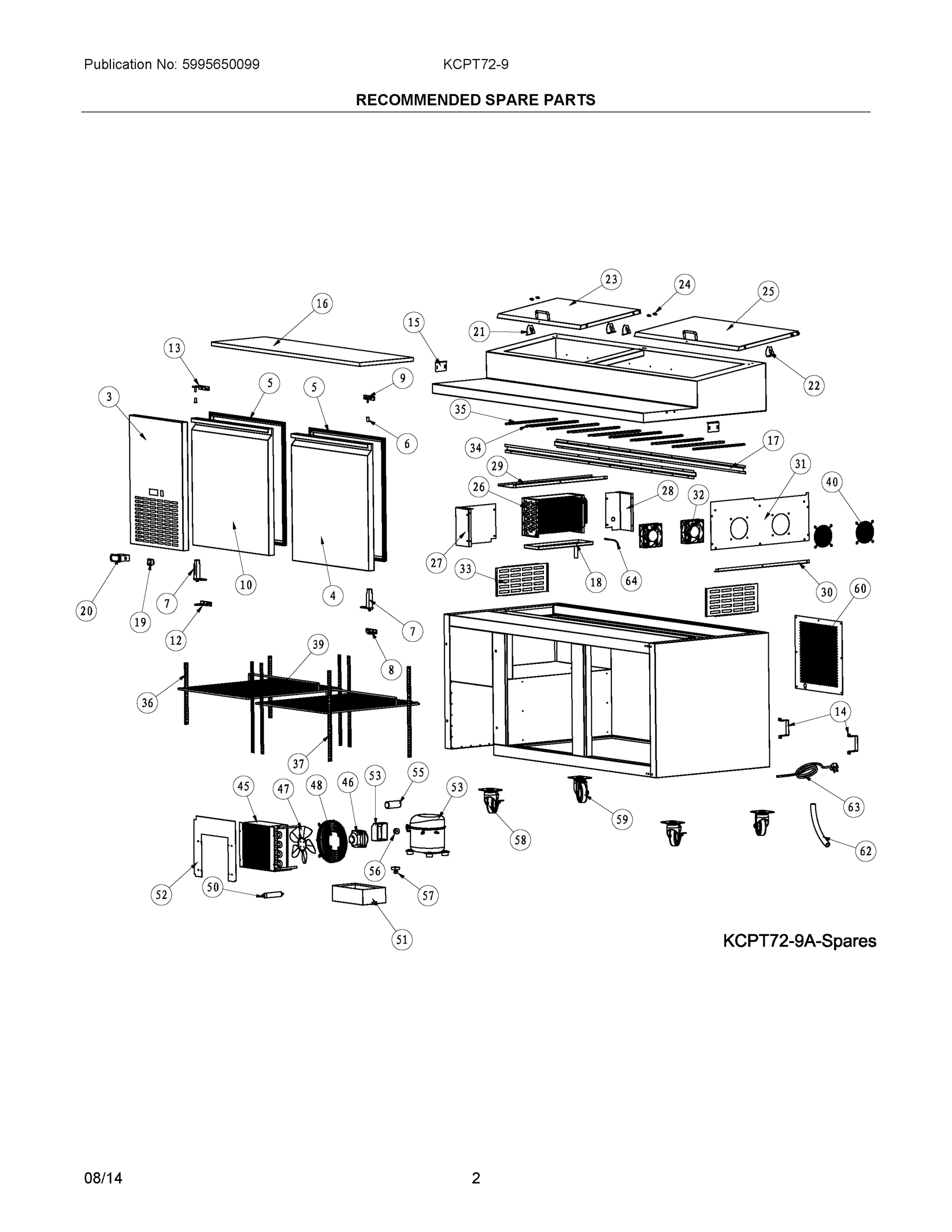 02 - RECOMMENDED SPARE PARTS