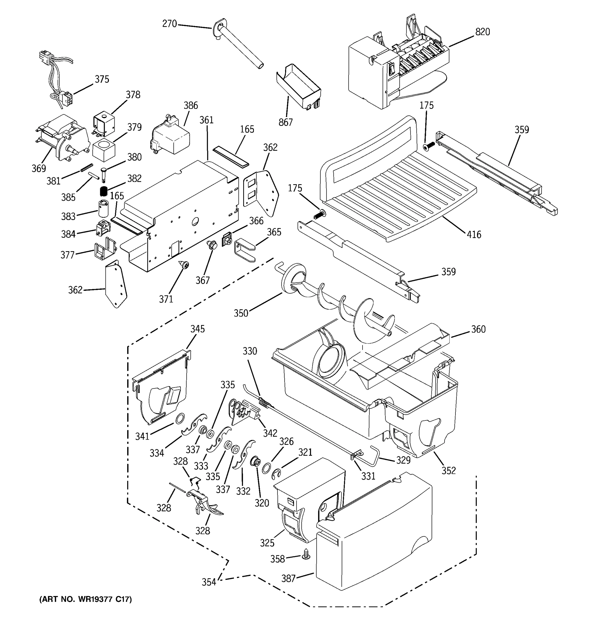 ICE MAKER & DISPENSER