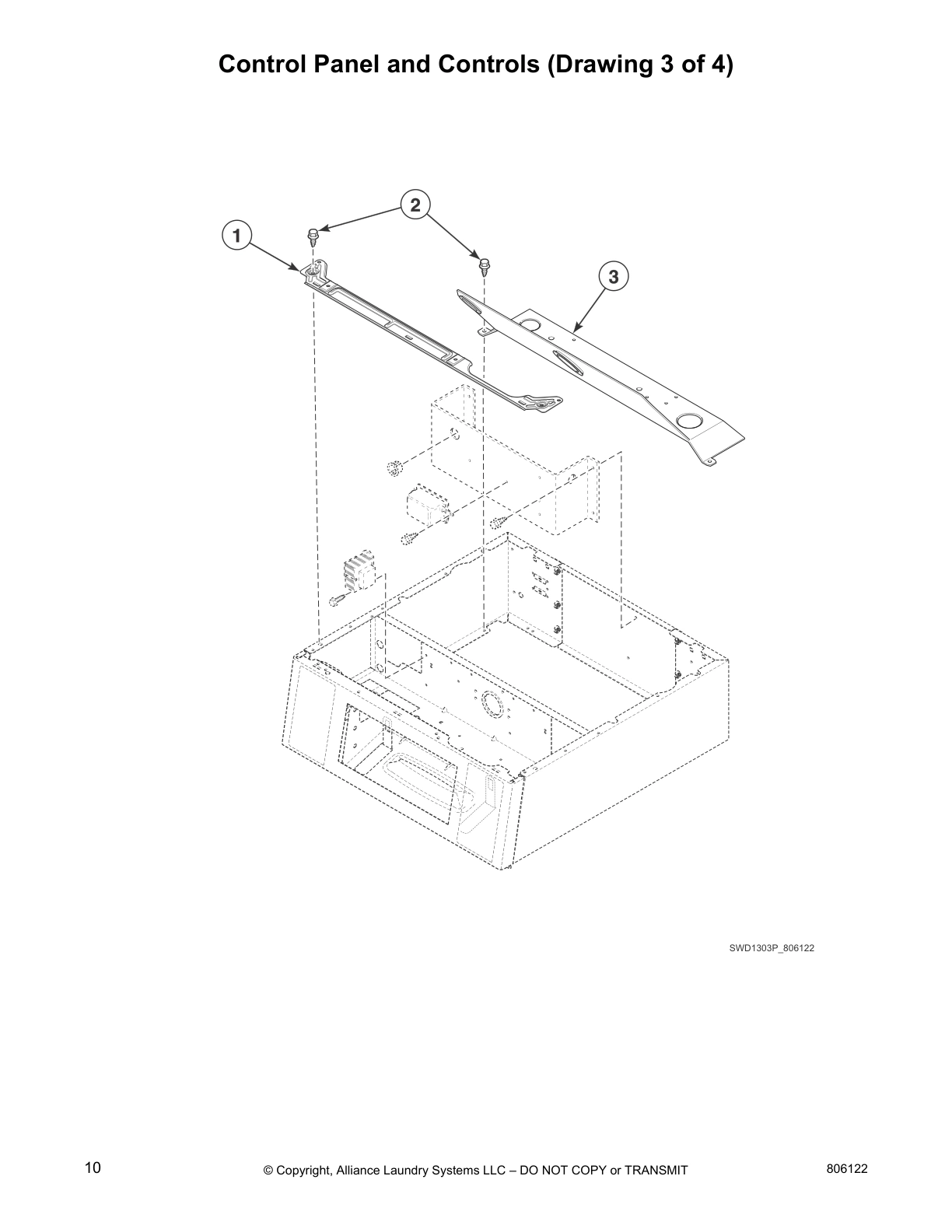 Control Panel and Controls (Drawing 3 of 4)