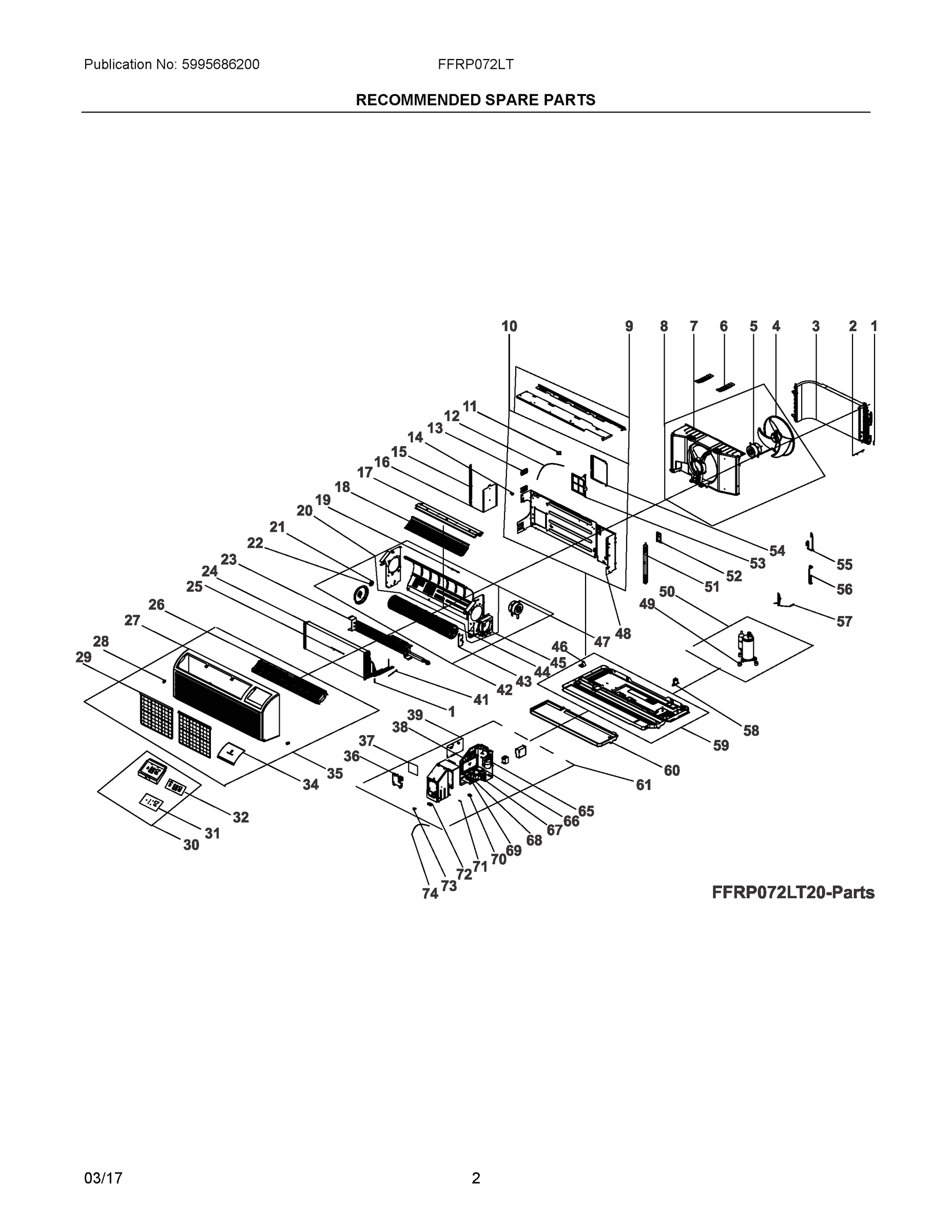 02 - RECOMMENDED SPARE PARTS