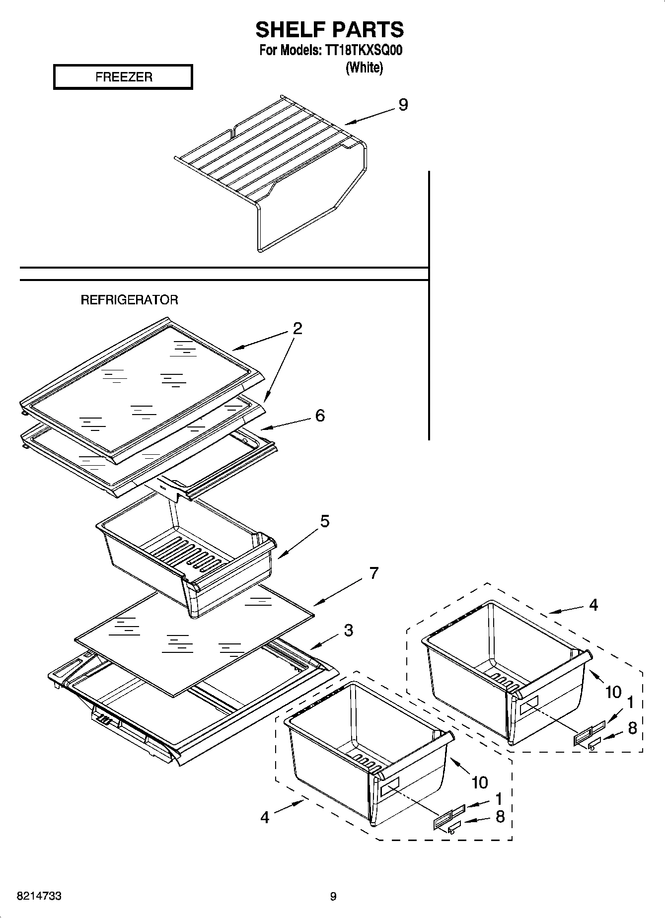 05 - SHELF PARTS, OPTIONAL PARTS