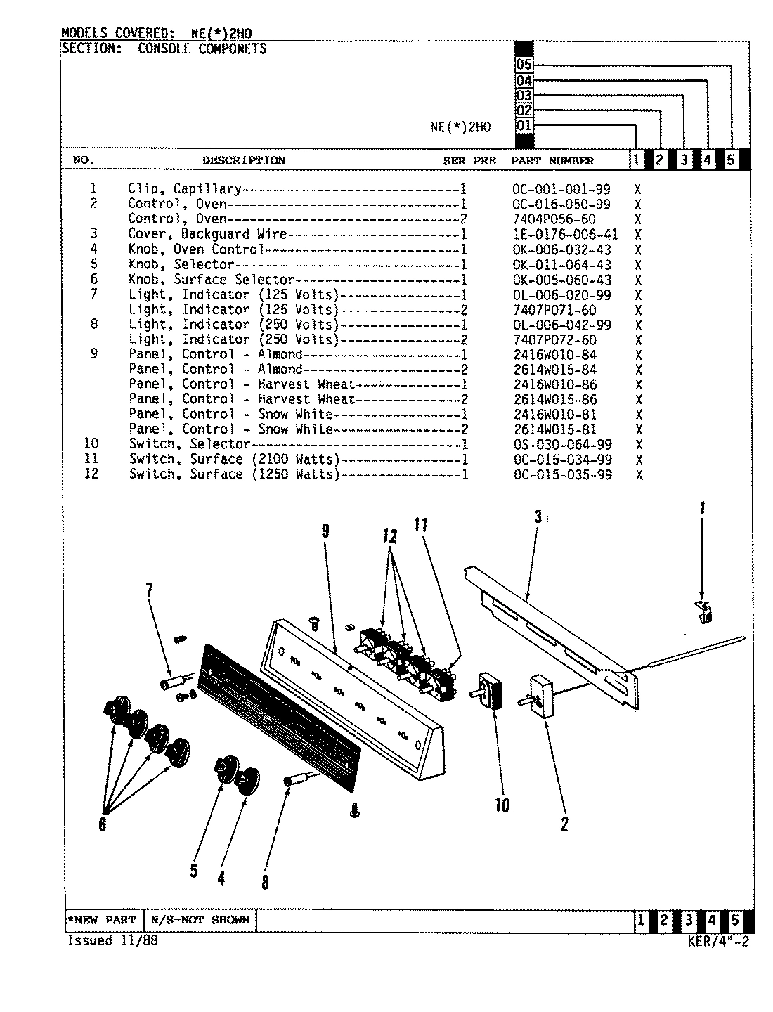 01 - CONSOLE COMPONENTS
